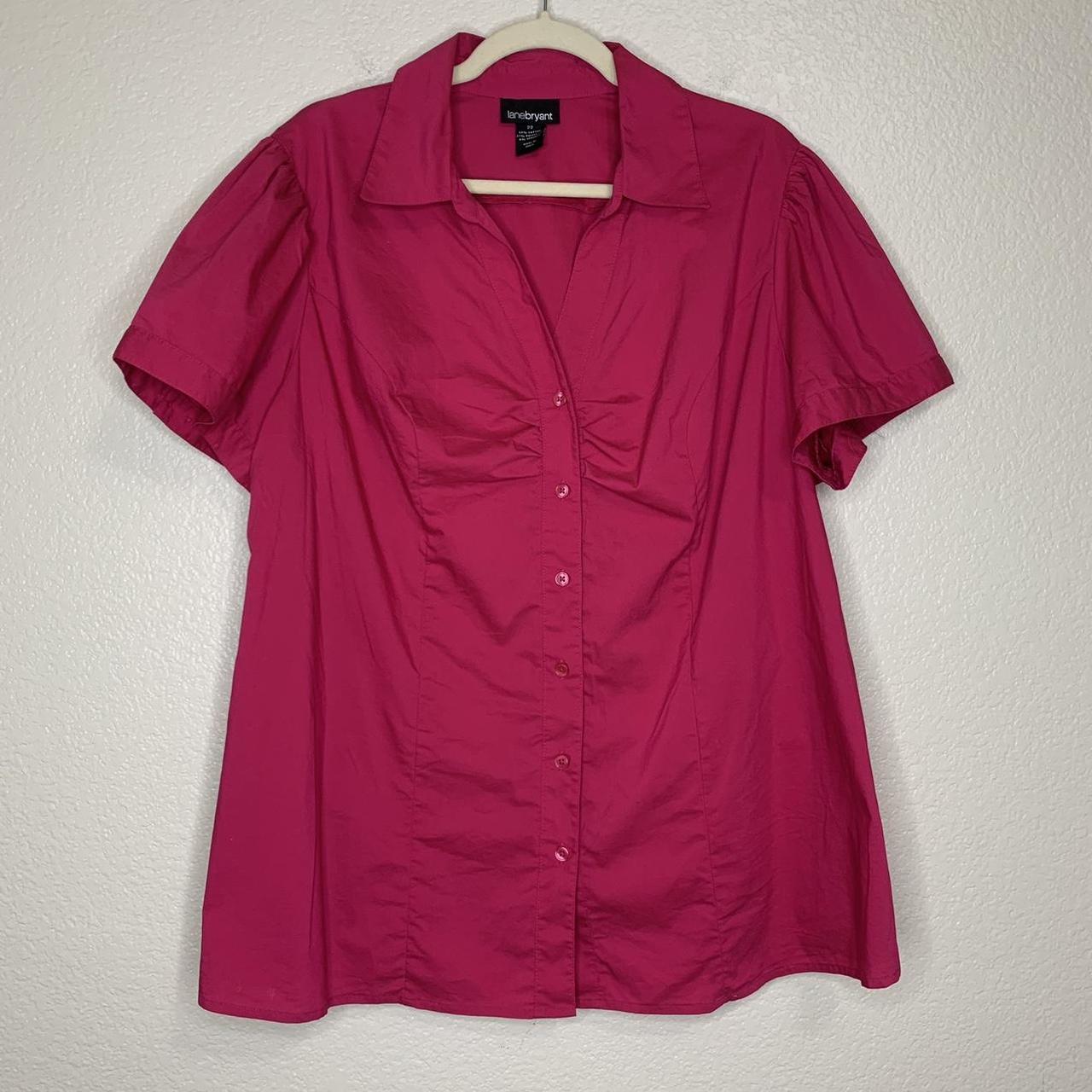 lane bryant pink shirt
