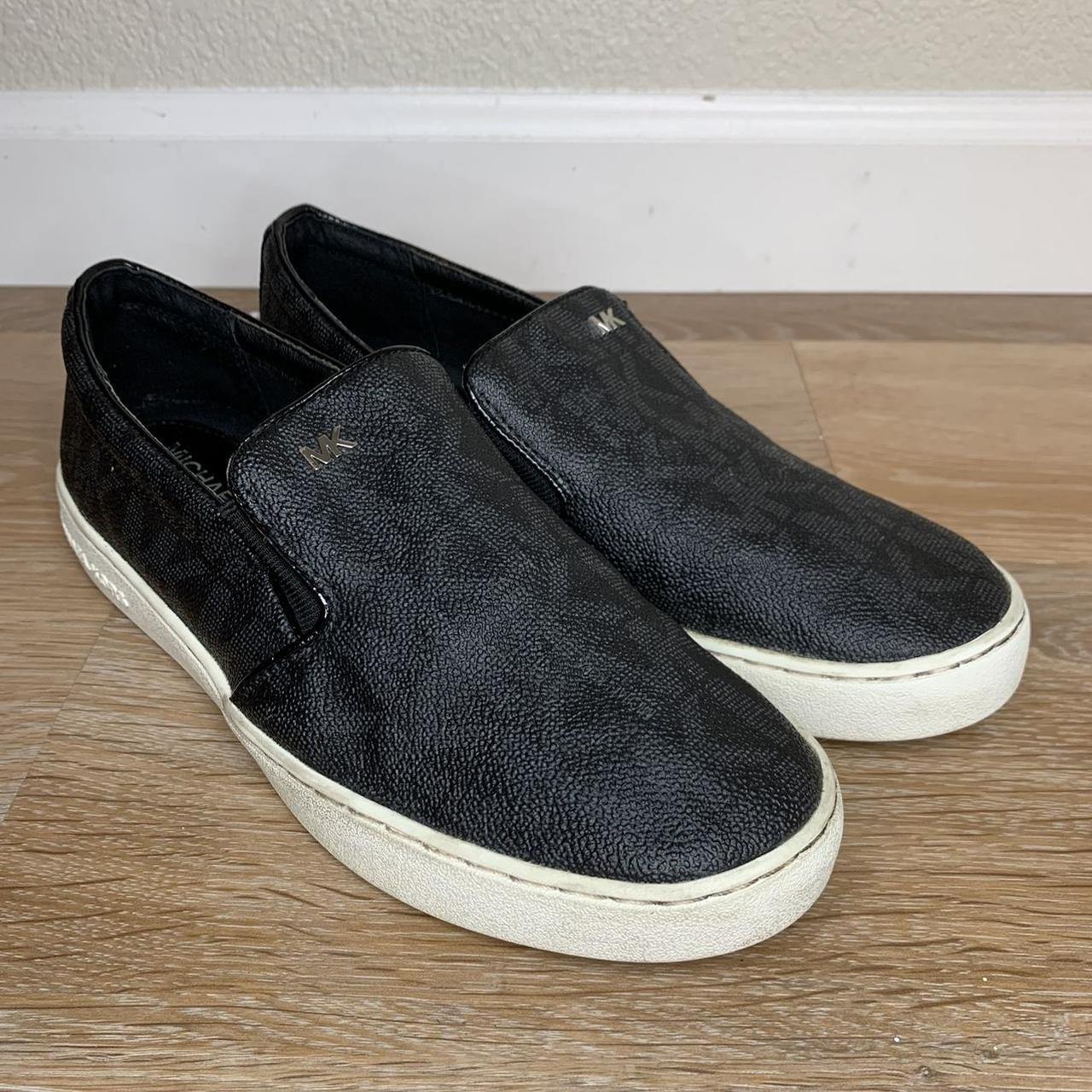 Michael kors suede hot sale slip on sneakers