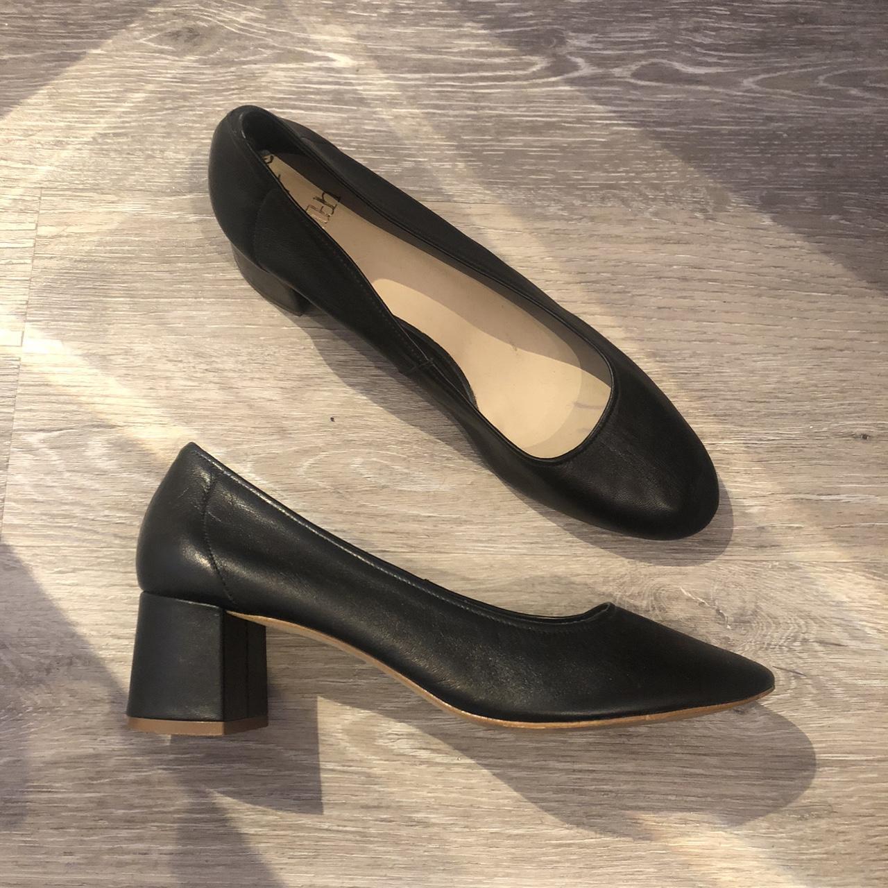 Faith black hot sale court shoes