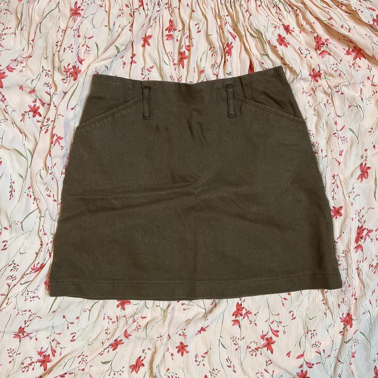 Sexy secretary stretch mini skirt Vintage 90s Ann... - Depop