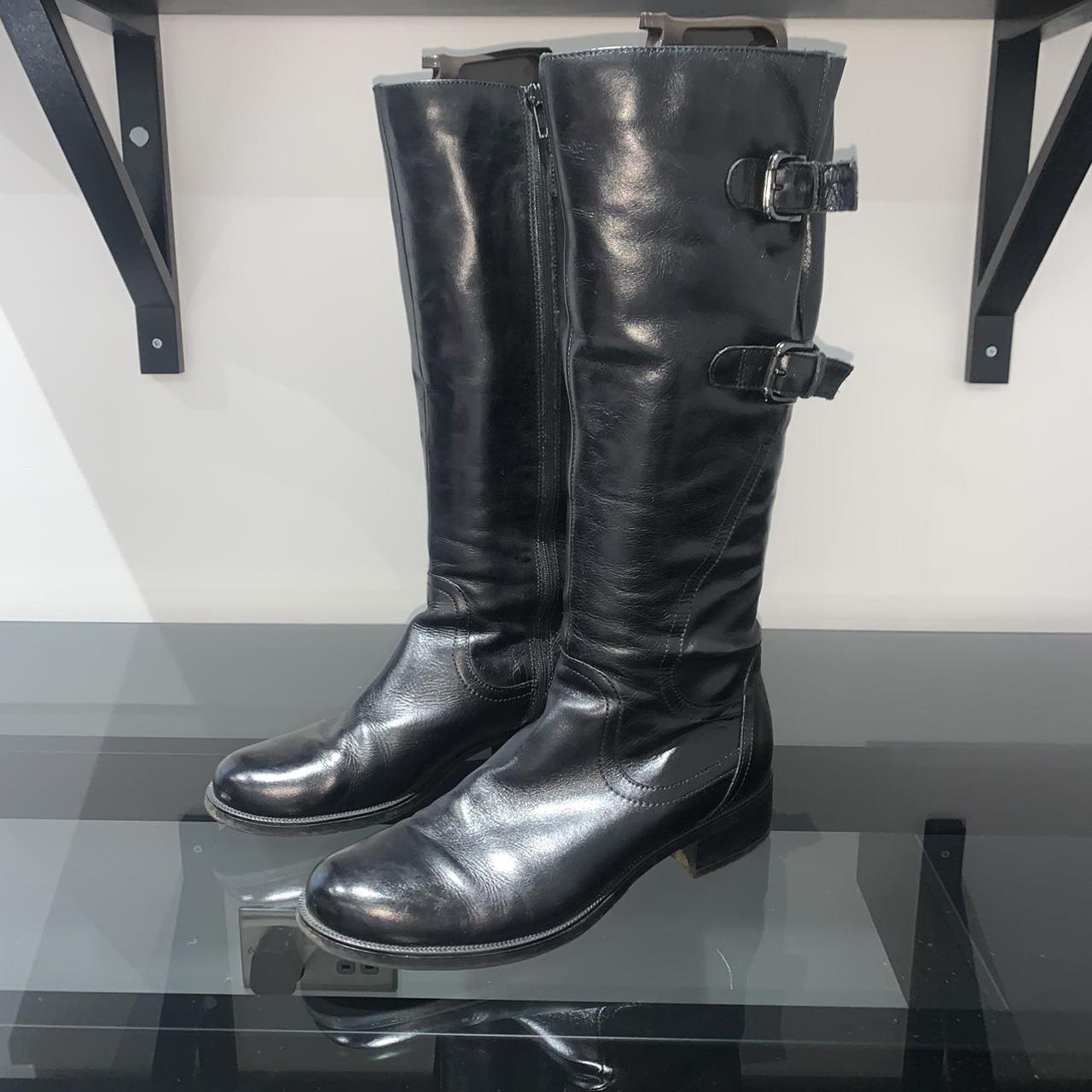 Real leather Jones women’s boots - Excellent... - Depop