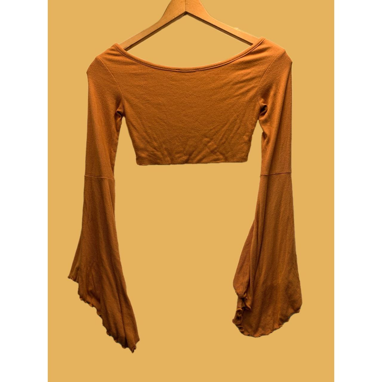 Fashion Nova Women's Yellow Croptop Depop