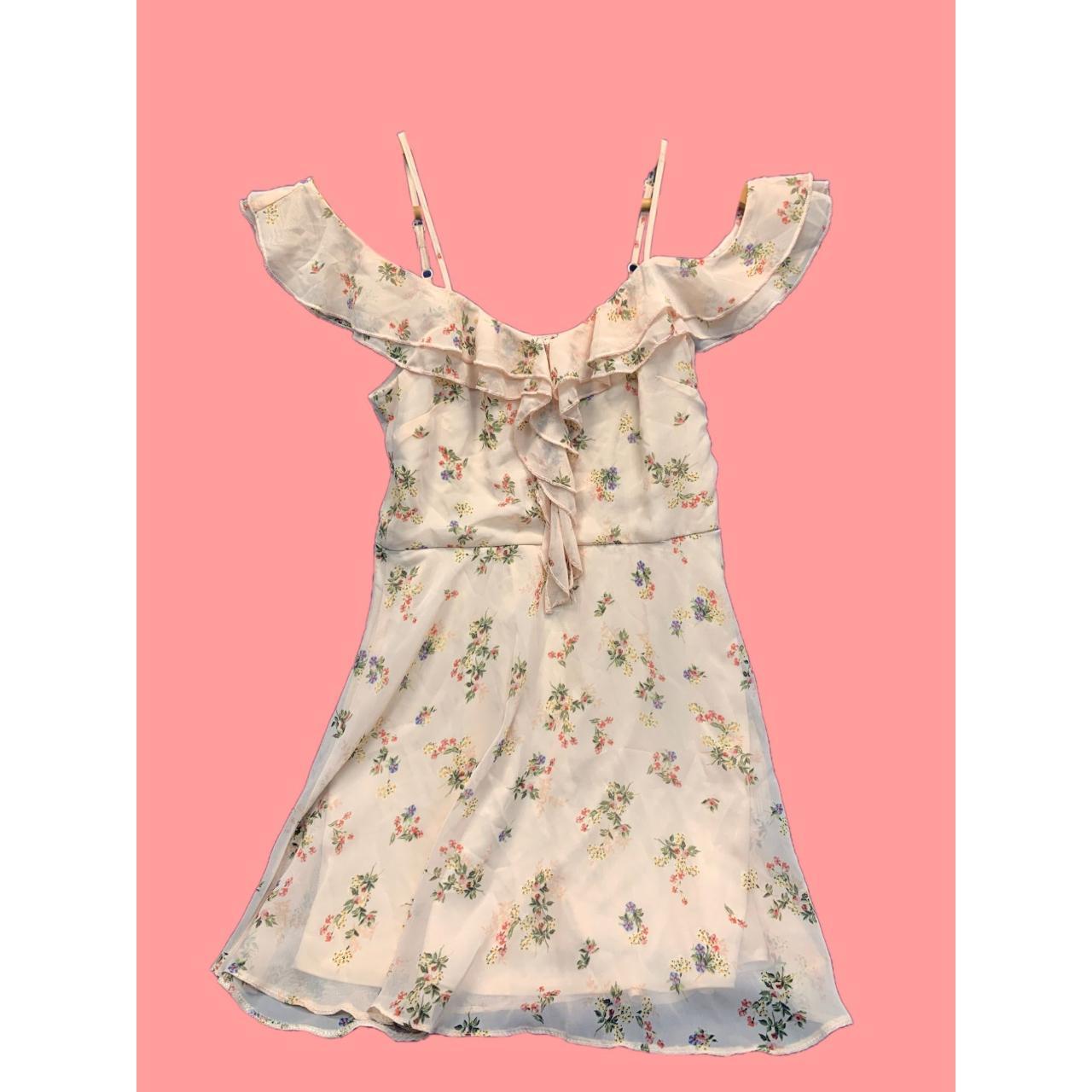 Atmosphere women size 6 pink floral summer dress depop