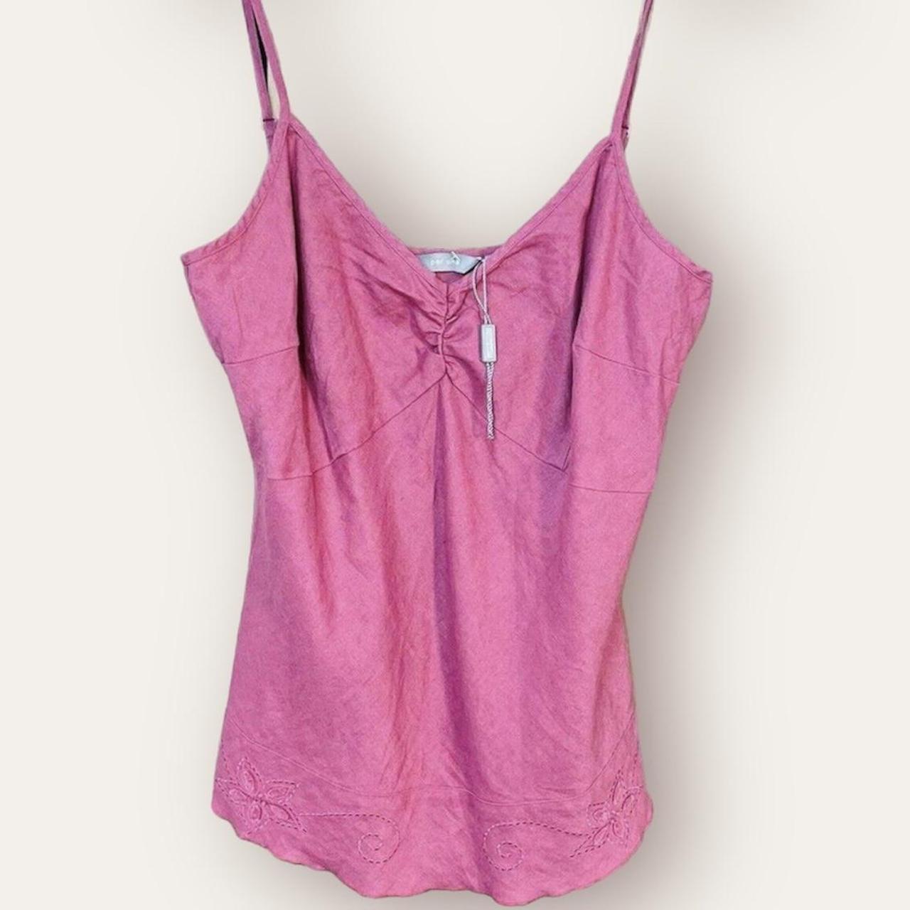 Marks & Spencer Women's Pink Vest Depop