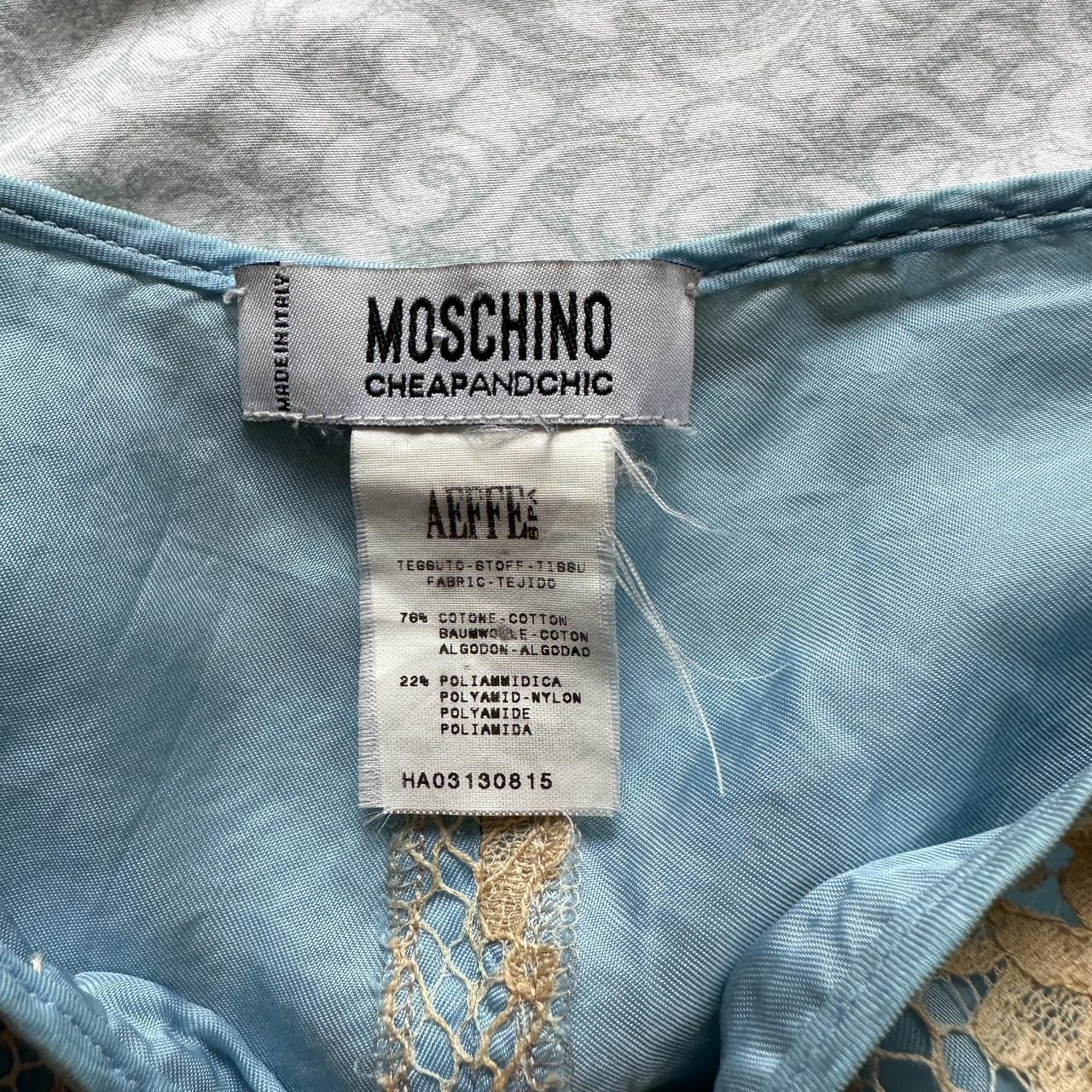 Moschino Cheap & Chic Women's Blue and Yellow Trousers (3)