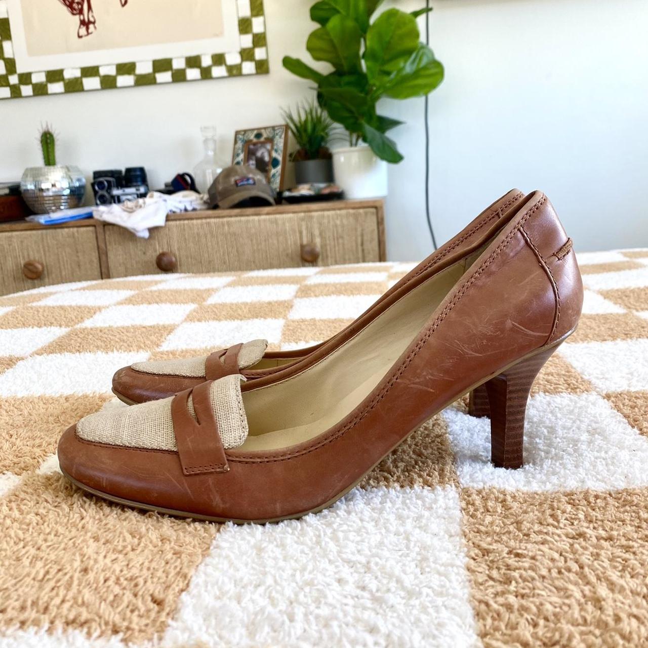 Ralph lauren 2024 tan heels