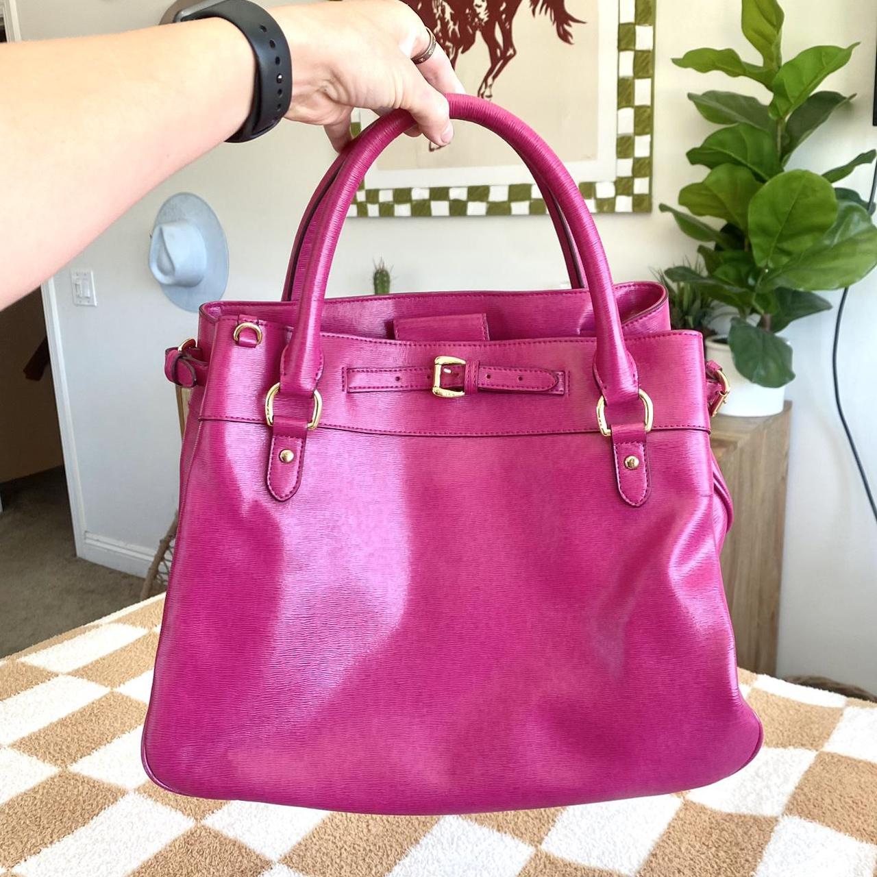 Ralph lauren pink purse hot sale