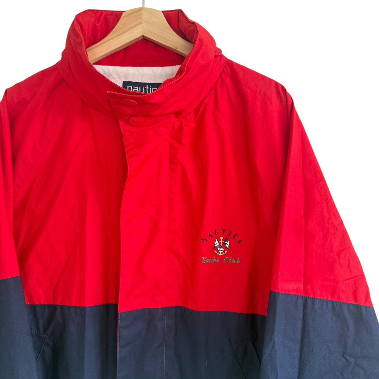 Nautica Women's Windbreaker Jacket - Red/Multi - … - image 4