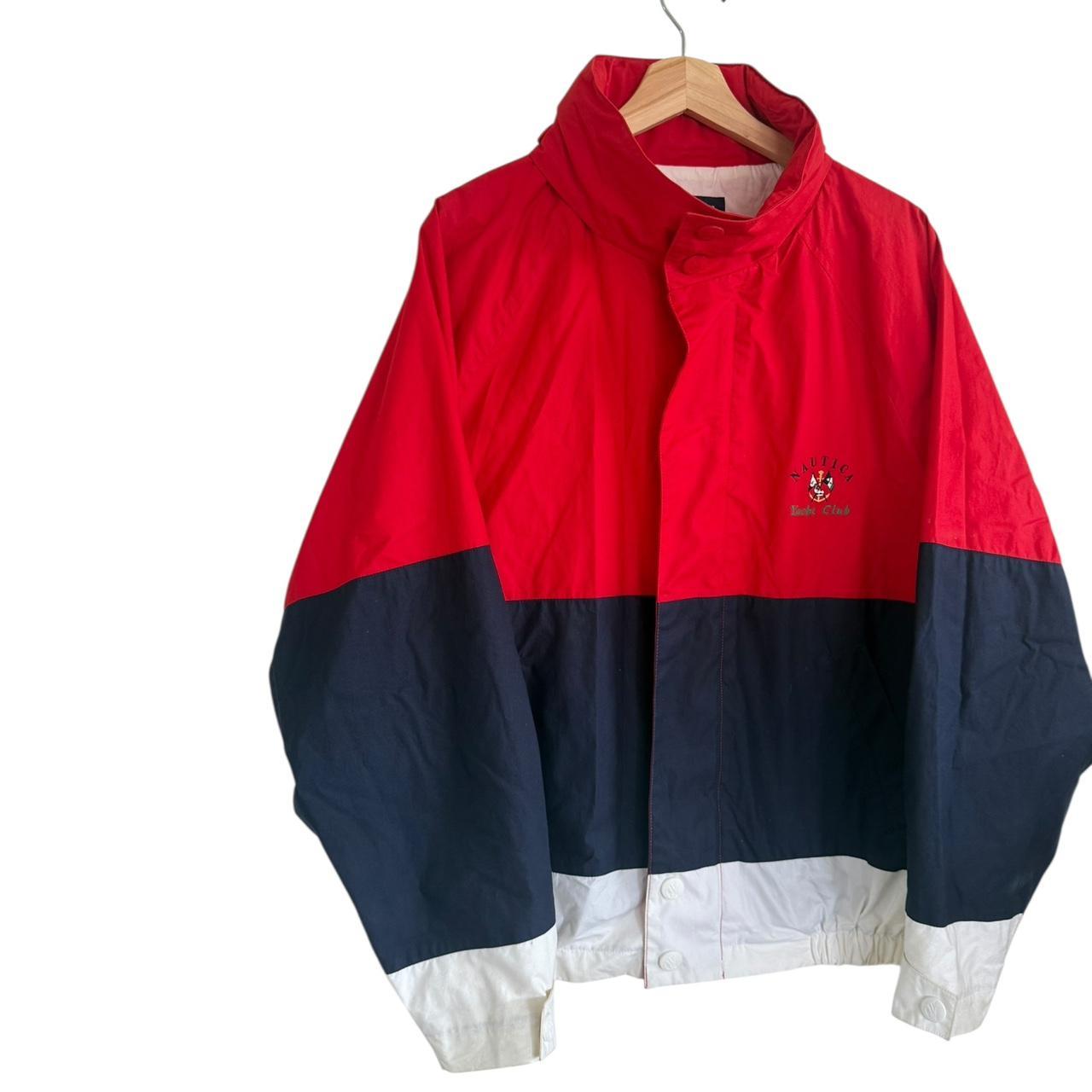 Nautica Women's Windbreaker Jacket - Red/Multi - … - image 2