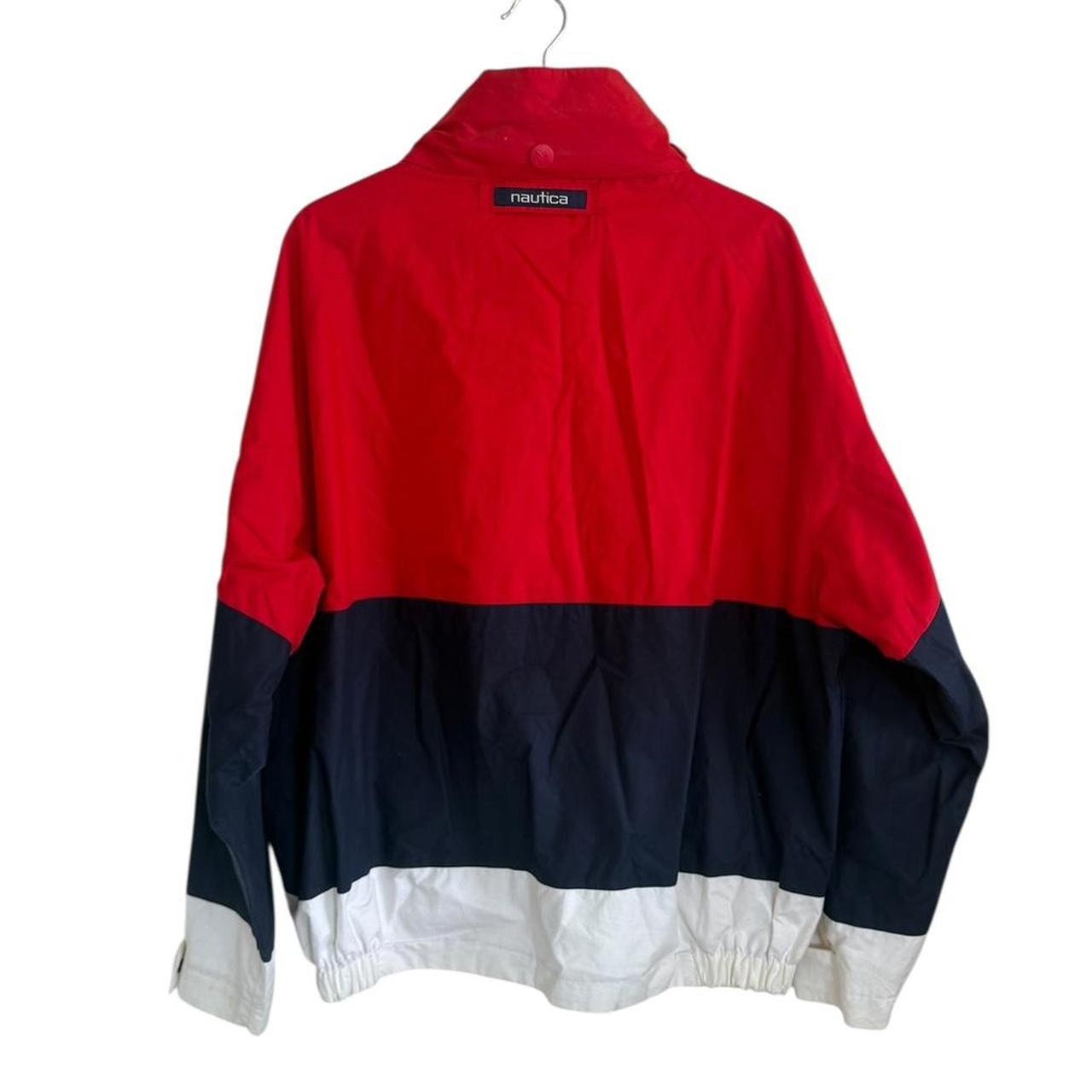 Nautica Women's Windbreaker Jacket - Red/Multi - … - image 6
