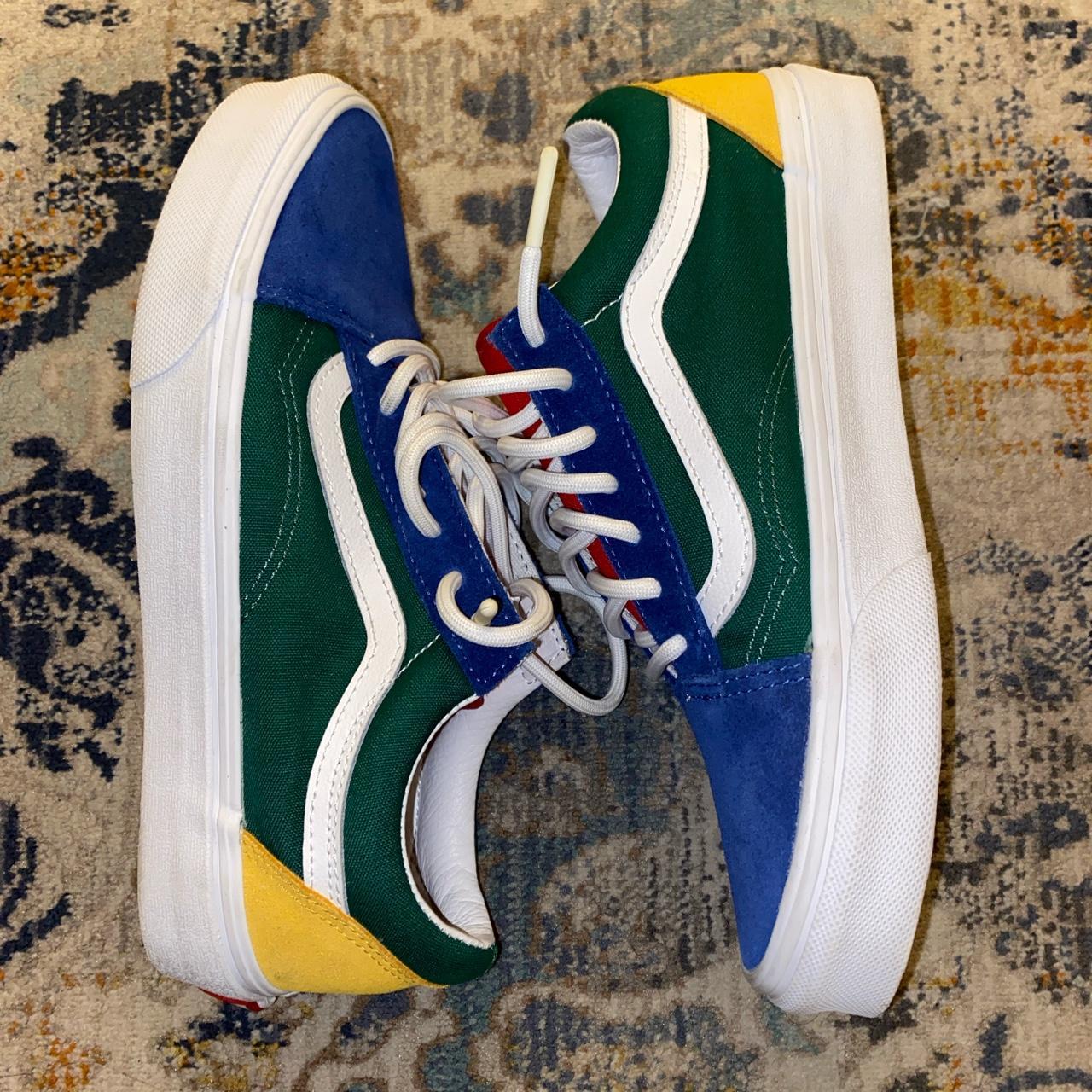 VANS YACHT CLUB OLD SKOOL SHOE worn ONCE in... - Depop