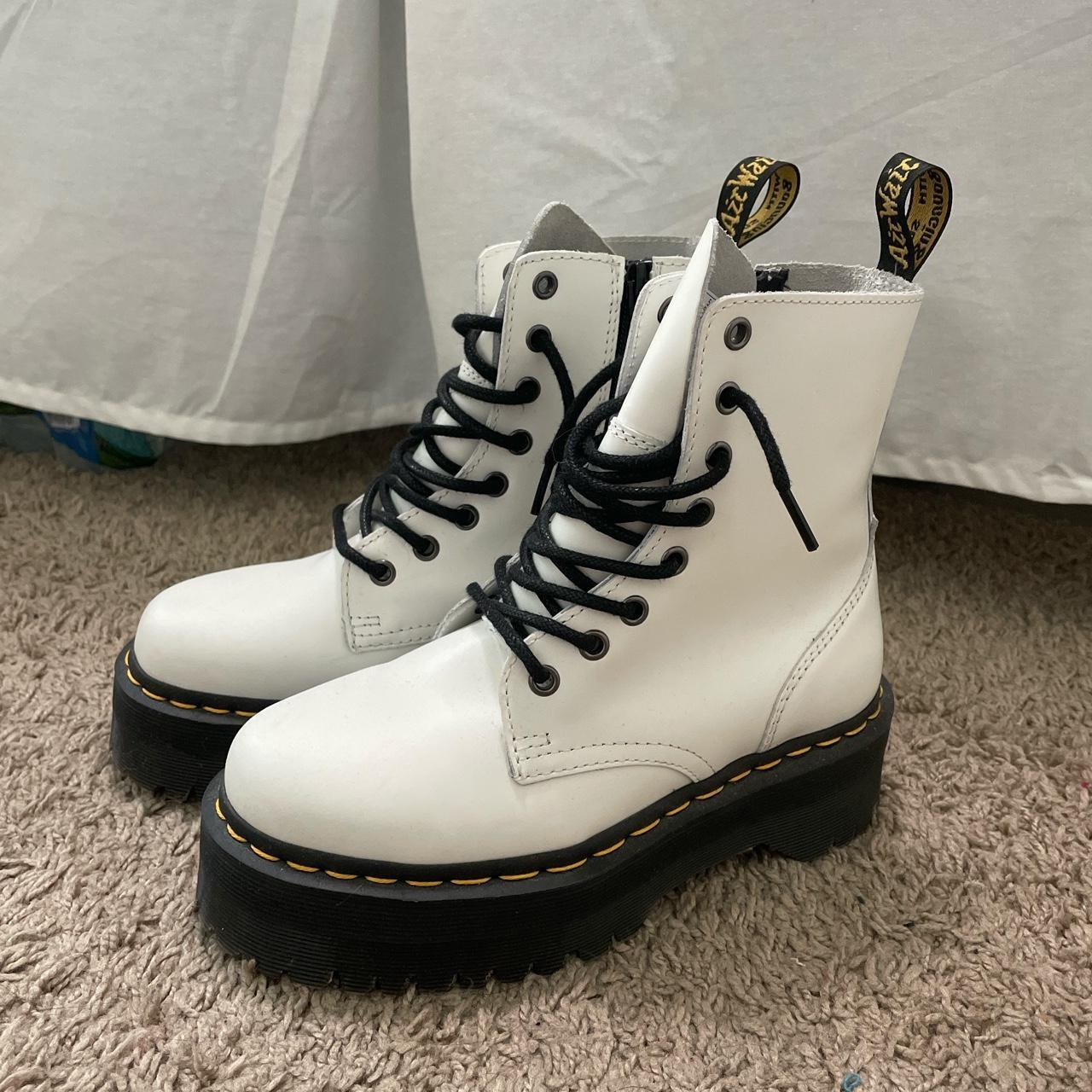 junior white doc martens