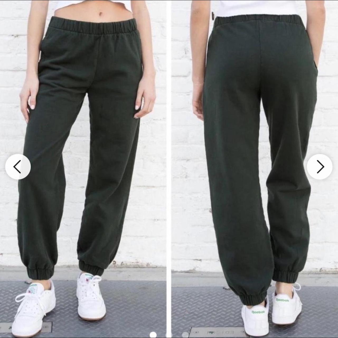 dark green brandy melville sweats! brandymelville Depop