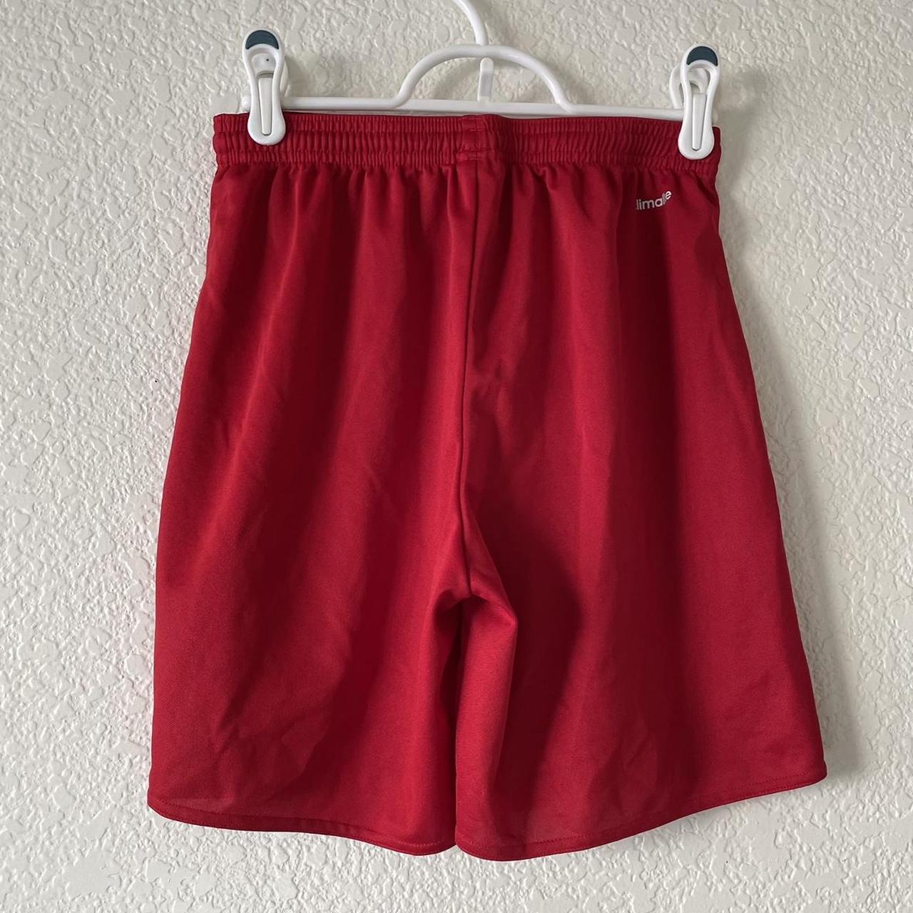 Adidas Men's Red Shorts | Depop