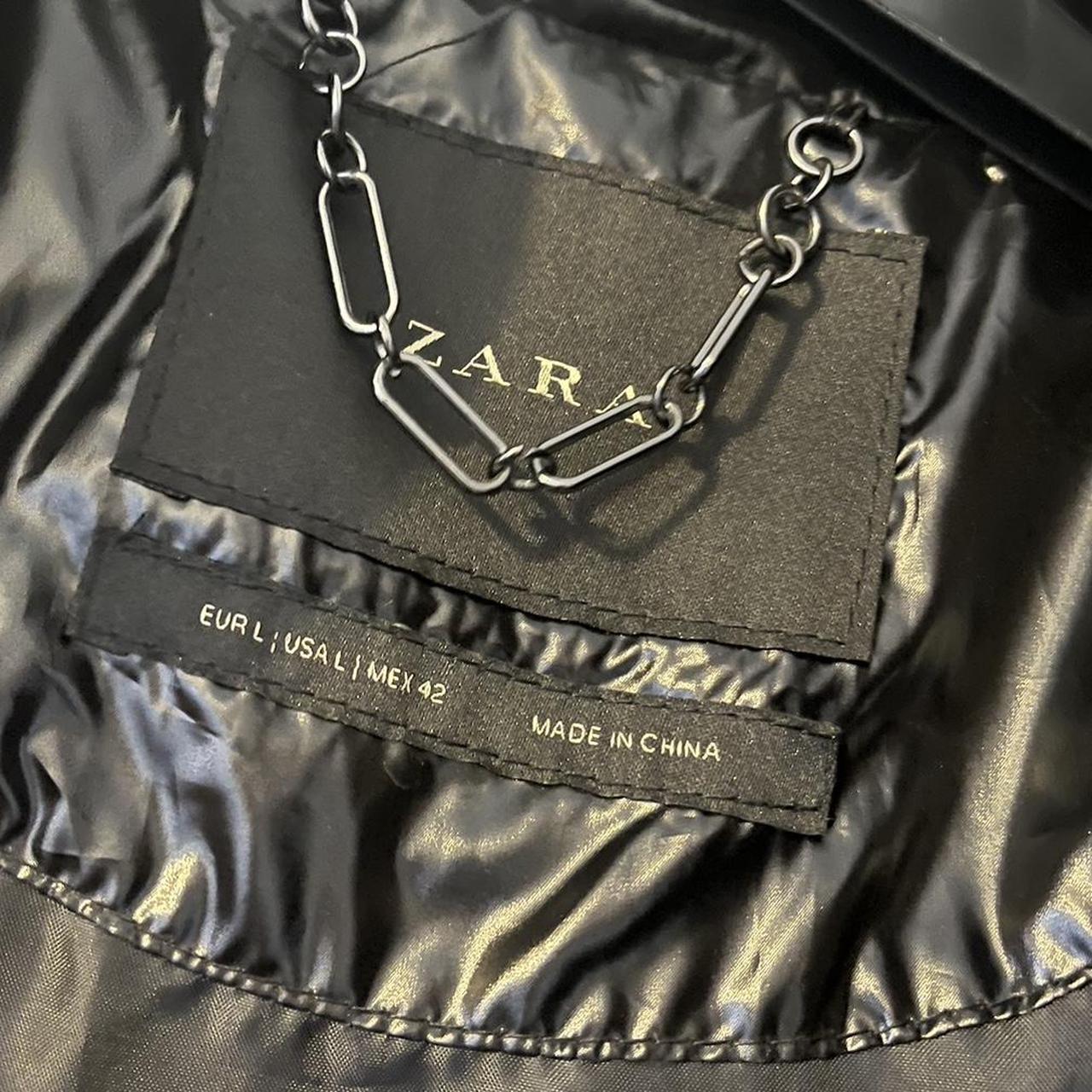 Zara Men's Black Coat Depop