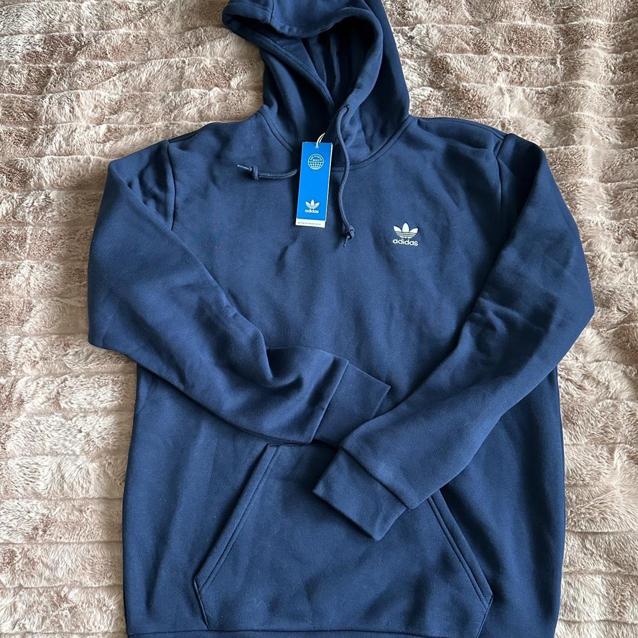 Adidas MENS ADICOLOR ESSENTIALS TREFOIL HOODIE SIZE - Depop