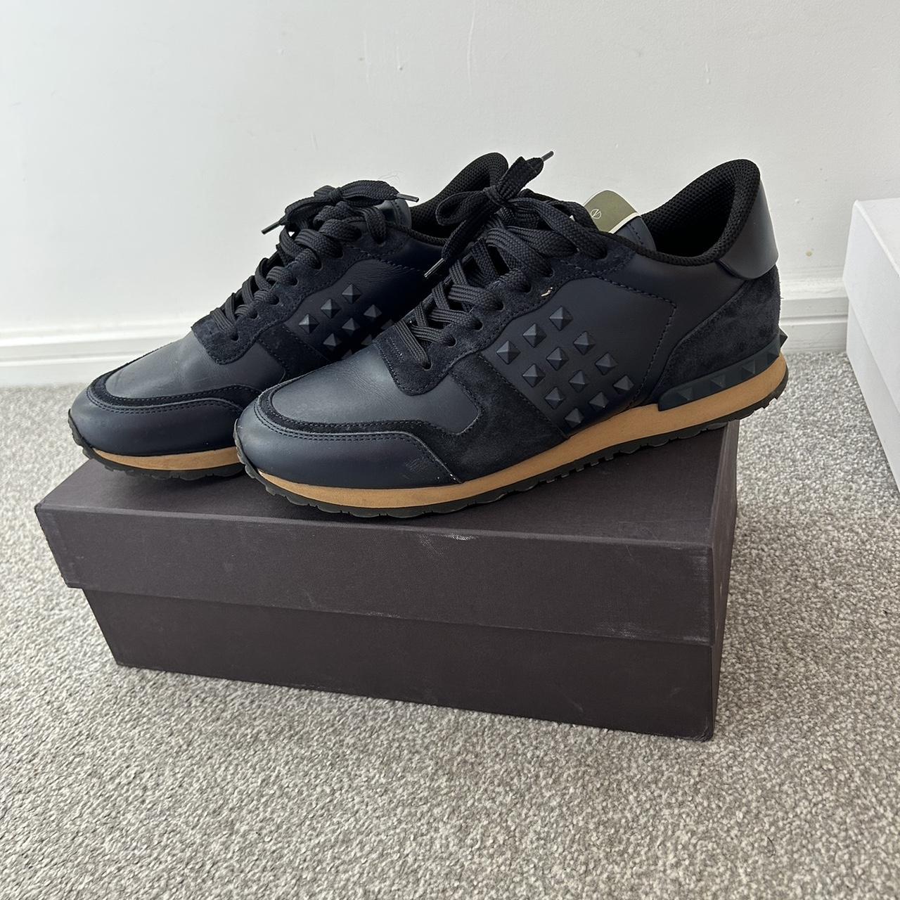 Mens valentino trainers on sale blue