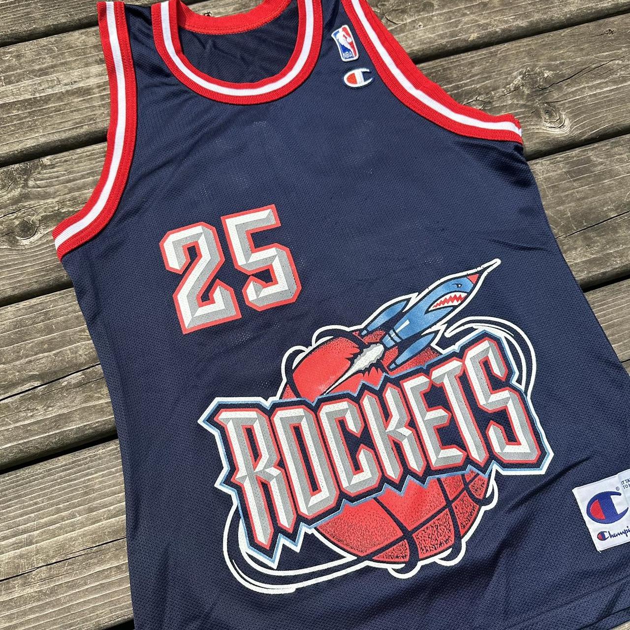 Vintage 90s Champion Houston Rockets Robert Horry - Depop