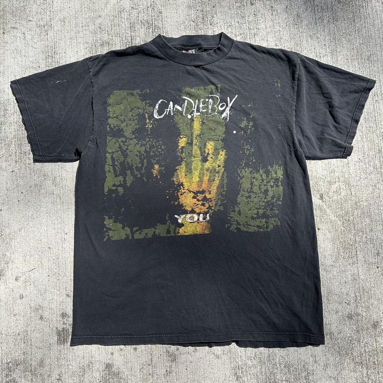 CANDLEBOX You XL ヴィンテージ Tシャツ キャンドルボックス Vintage 90s Candlebox “You” Band T-shirt | Depop