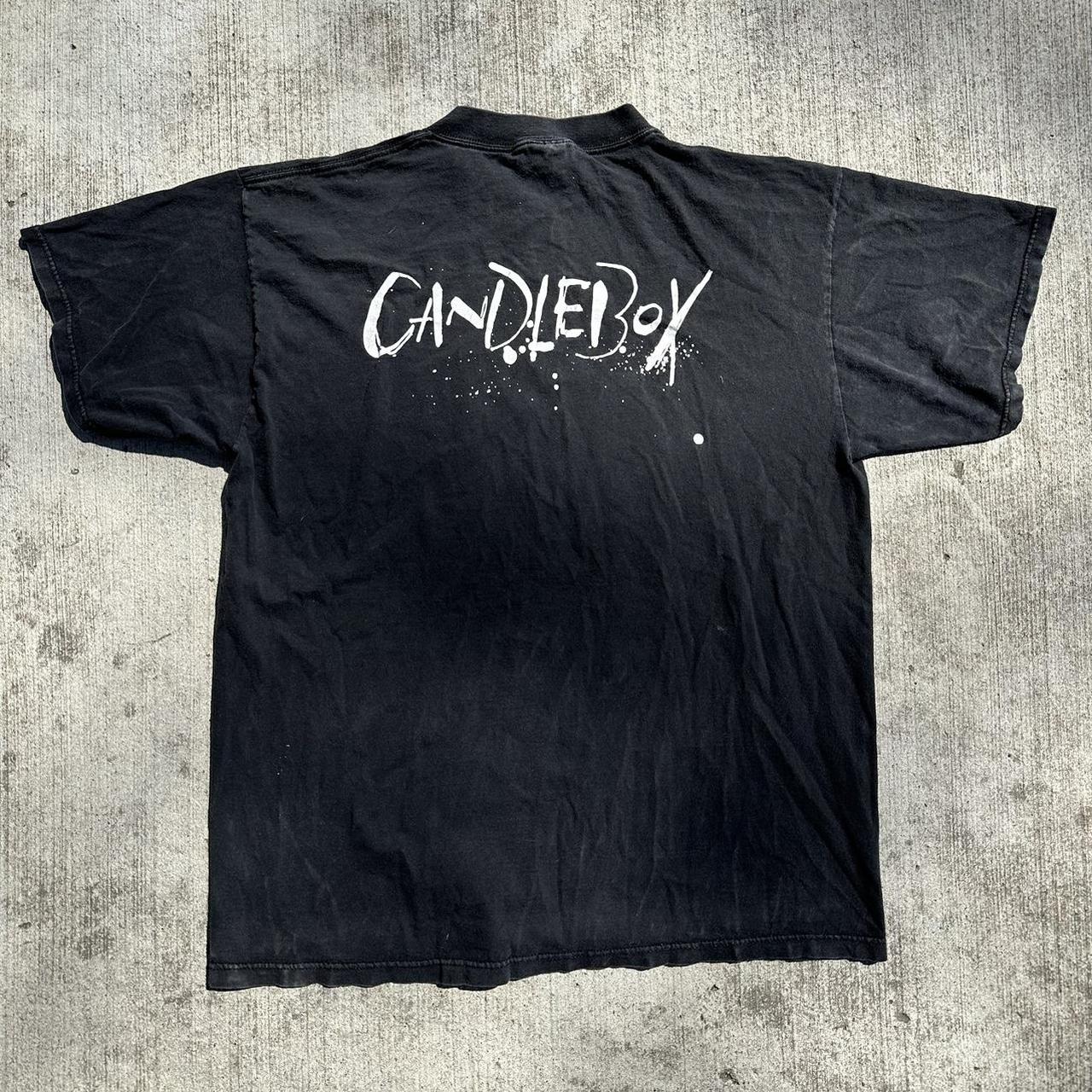 激レア 90s ヴィンテージ CANDLE BOX You Tシャツ 黒 USA Original vintage 1993 Candlebox You Shirt | WyCo Vintage