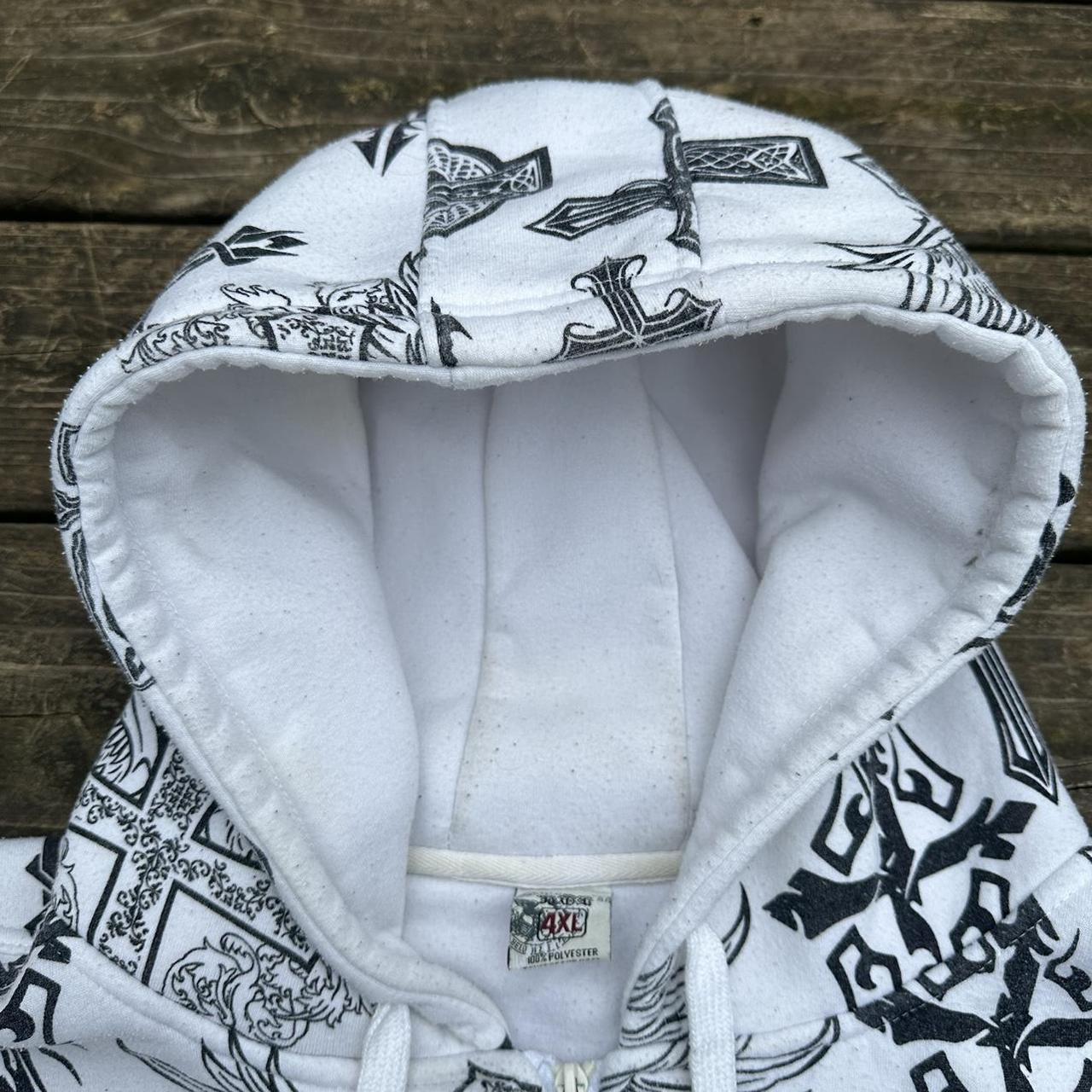 00s archive cross print down jacket y2k Vintage Y2K Beyond The