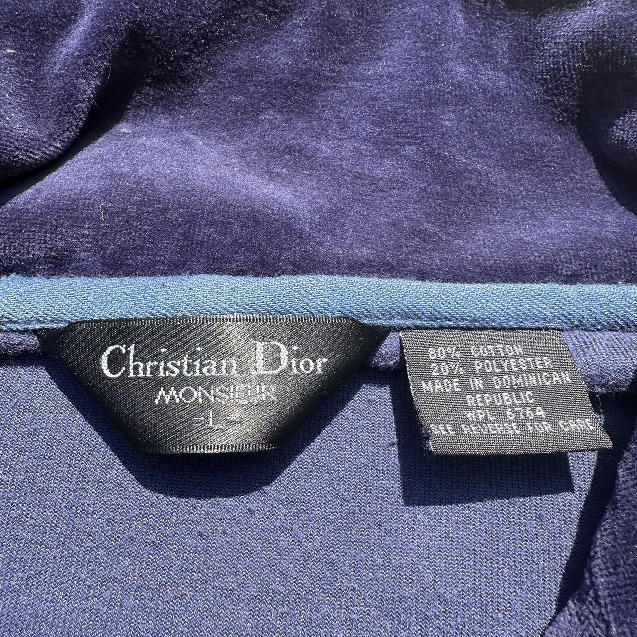 VINTAGE 80s 90s Dior　リブ　タートルネック  ロゴ 中古・古着通販】Christian Dior (クリスチャン ディオール