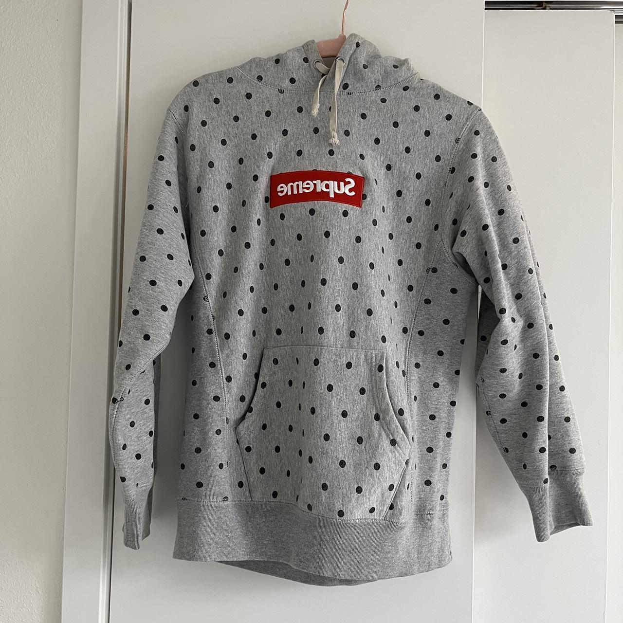 Supreme x cdg on sale hoodie polka dot