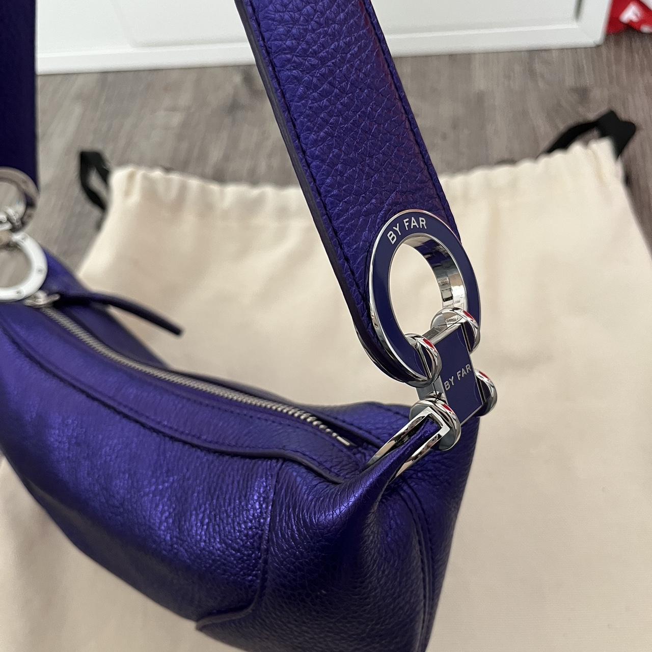 By Far Women's Purple and Silver Bag (2)