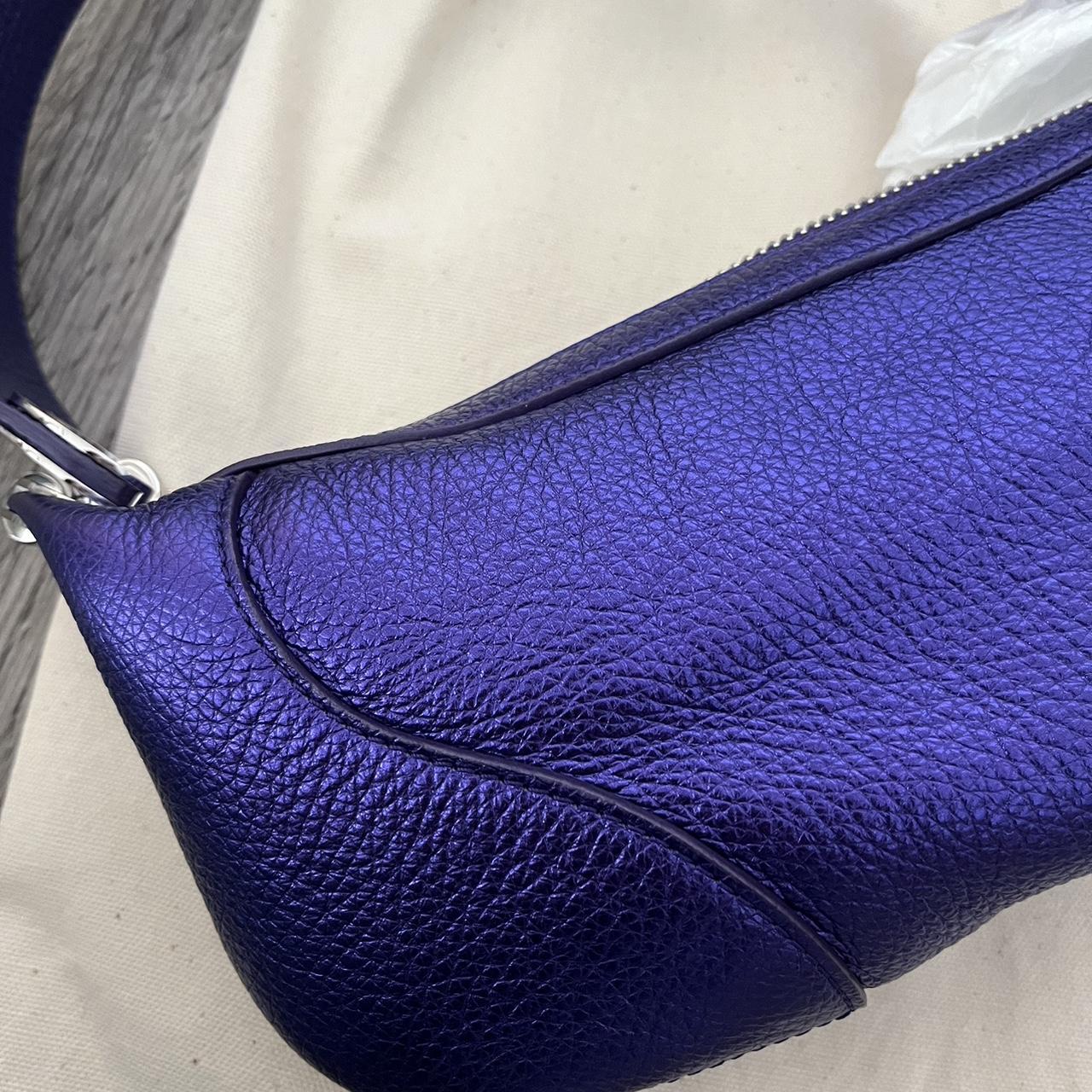By Far Women's Purple and Silver Bag (4)