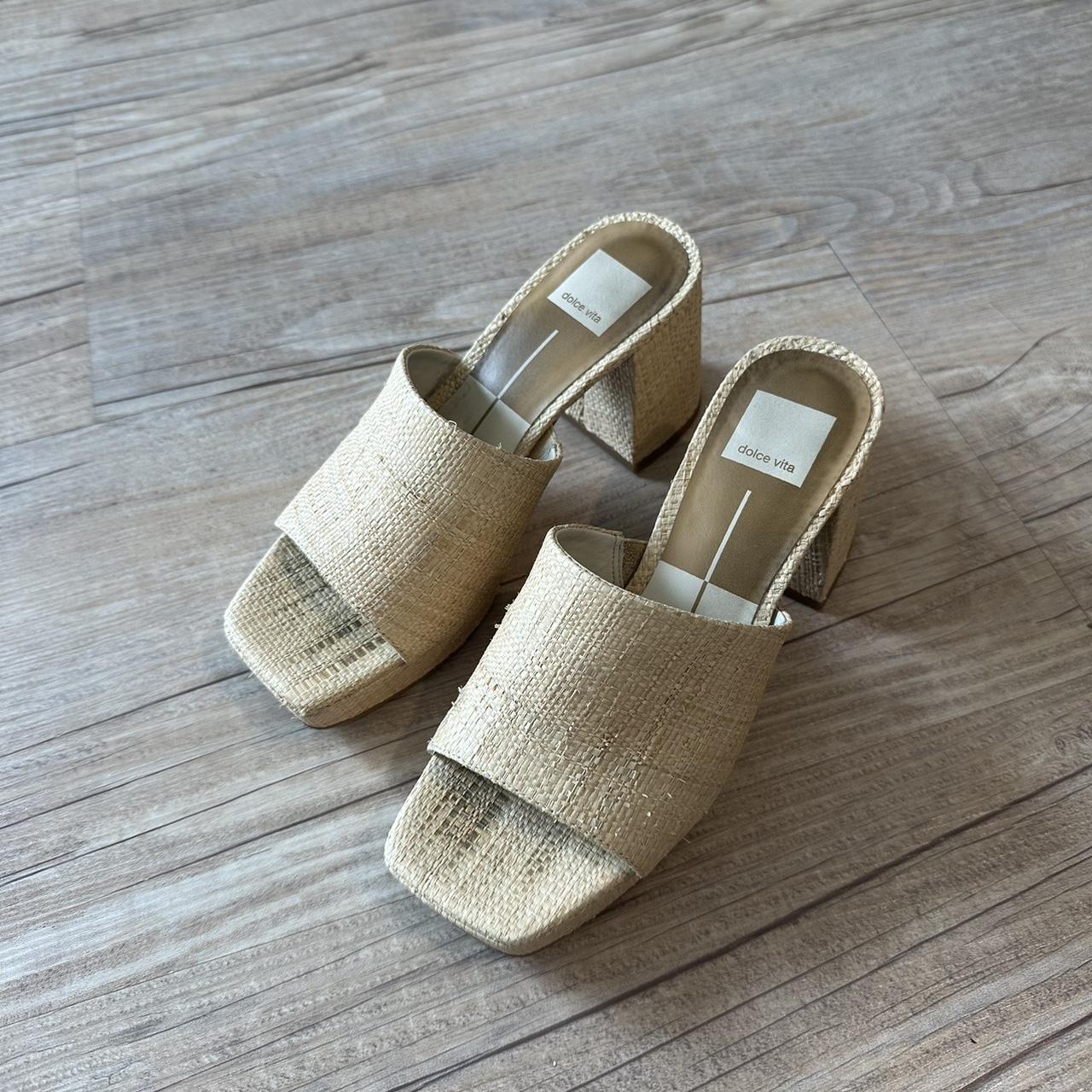 Dolce vita platform sandals. Perfect neutral and... - Depop