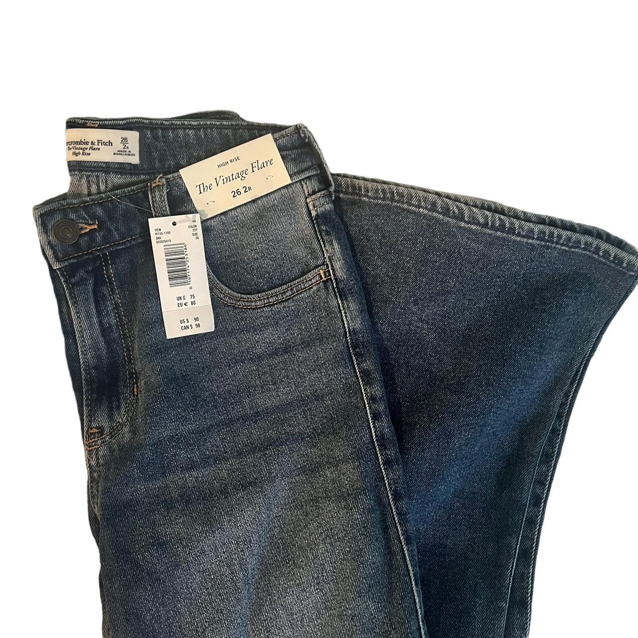Abercrombie and Fitch The Vintage Flare jeans. Runs