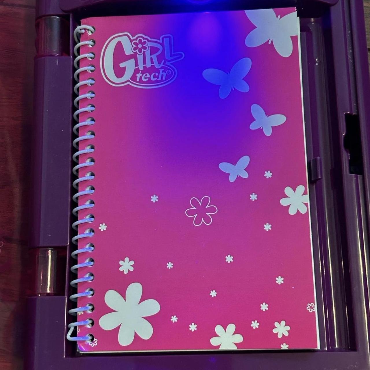 Mattel Password Journal Diary Girl Tech Purple Pink... Depop