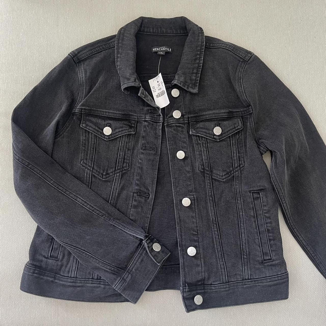 J crew sale black jean jacket