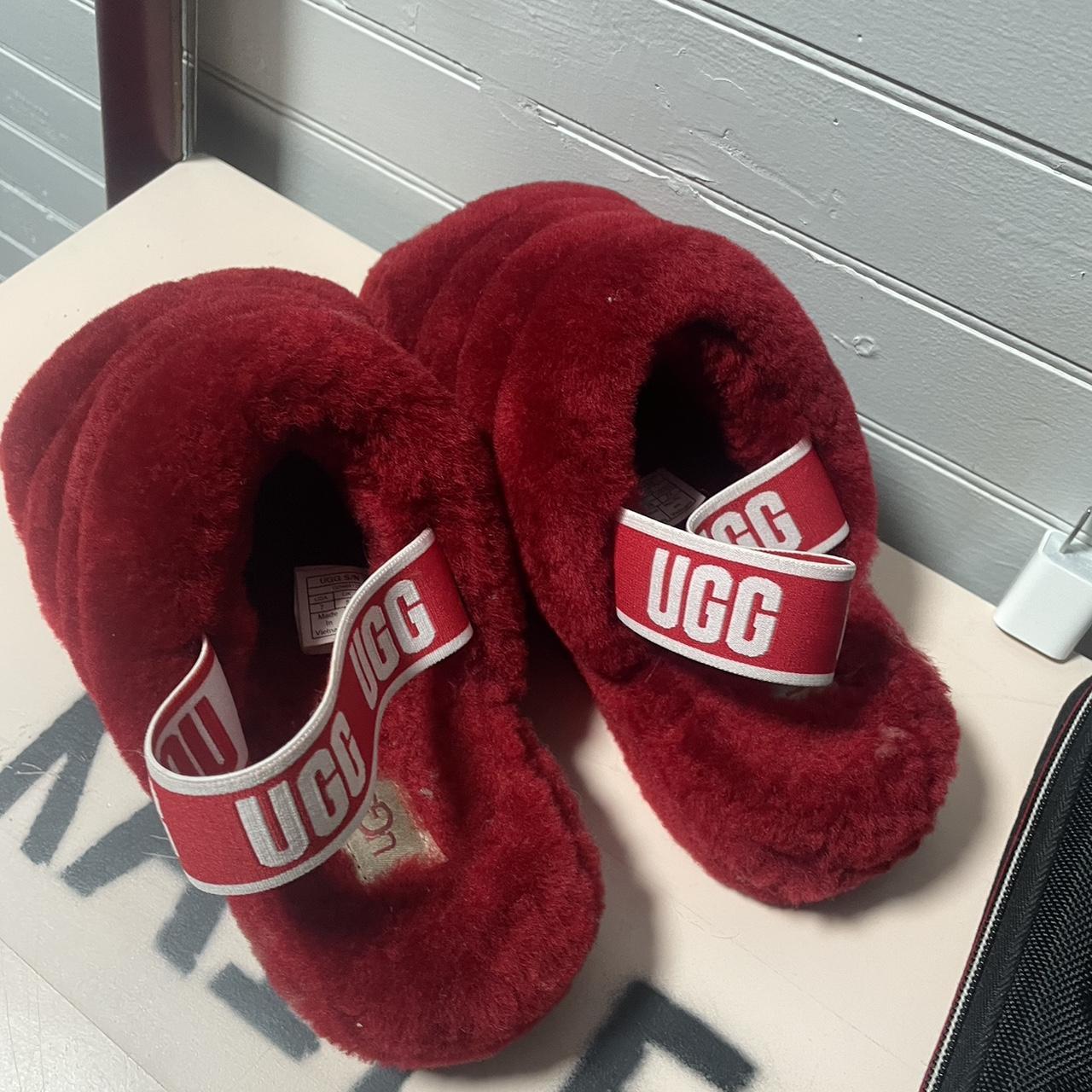 Ugg slippers sale burgundy