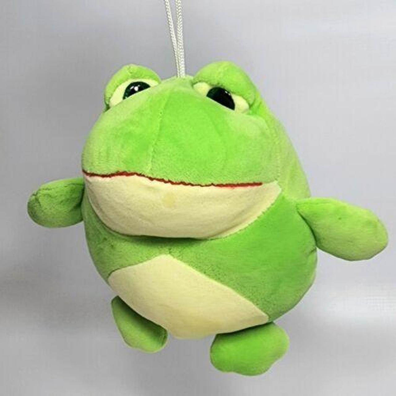 Toy Factory plush frog, Won from Dave n busters