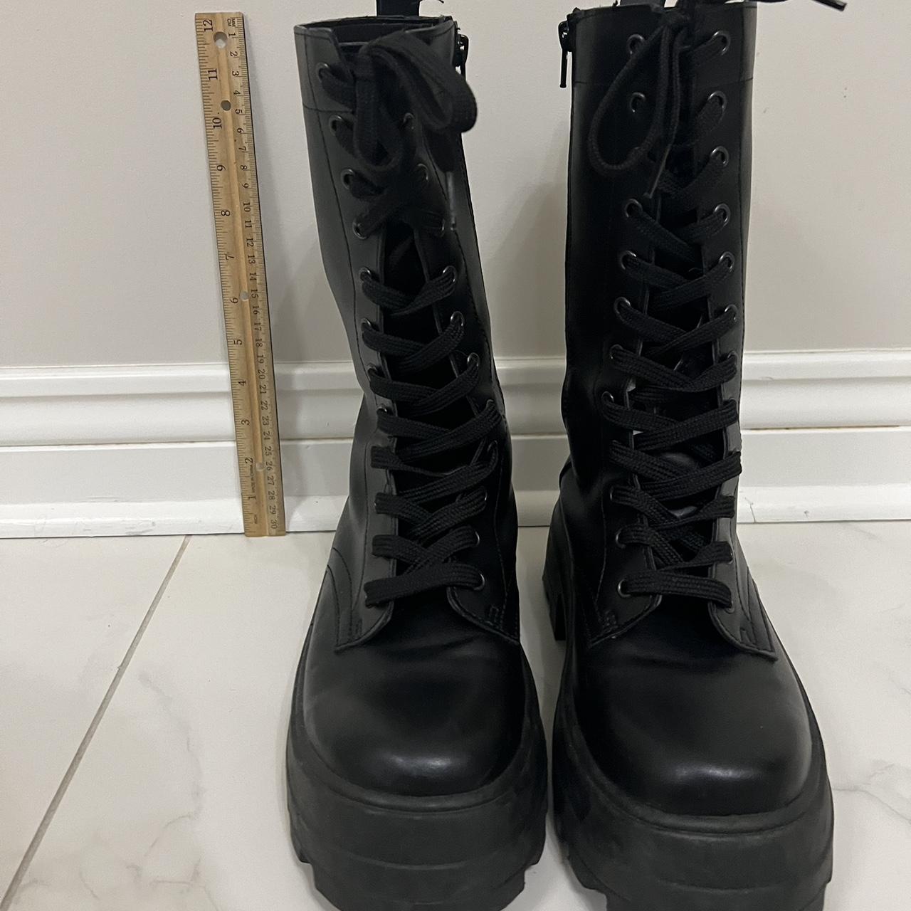 ASOS Men's Black Boots Depop