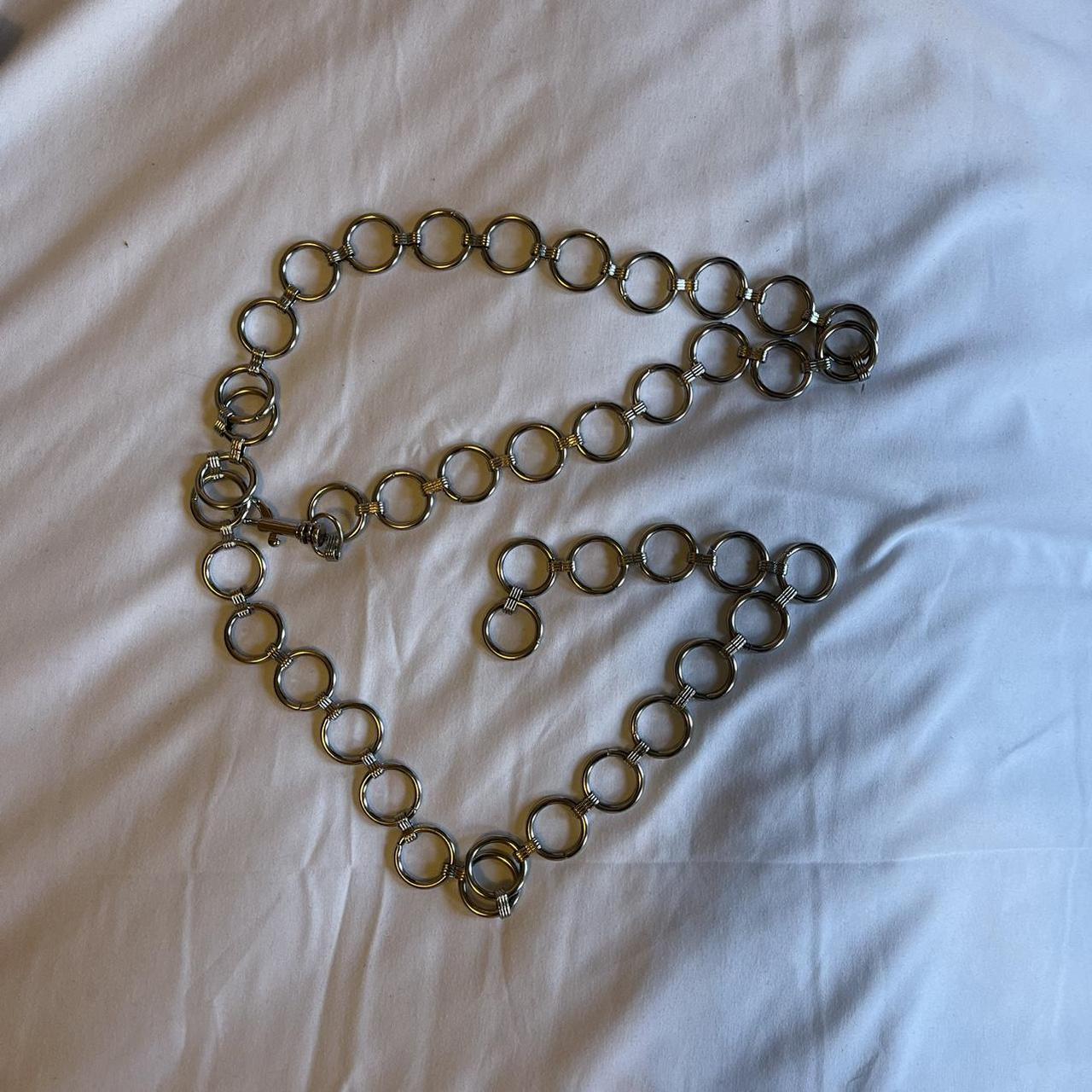 Brandy melville clearance circle chain belt