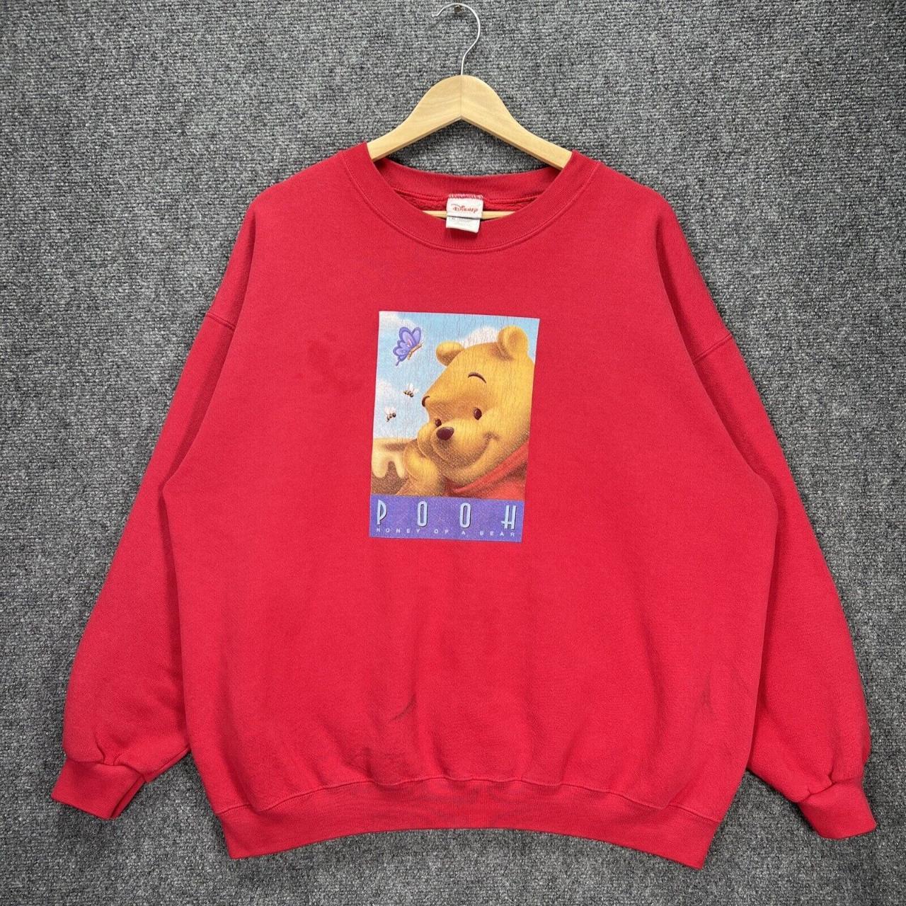 Red winnie the online pooh sweatshirt