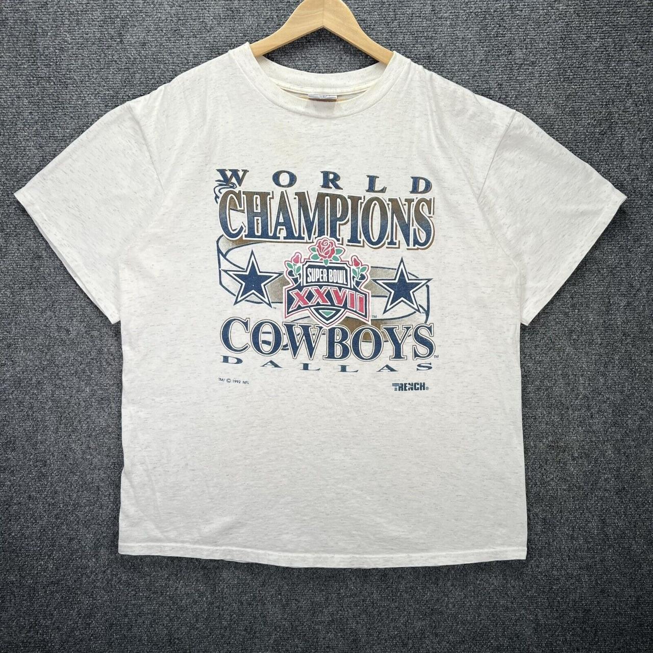 Vintage NFL gray Dallas Cowboys tshirt Size: 2XL / - Depop