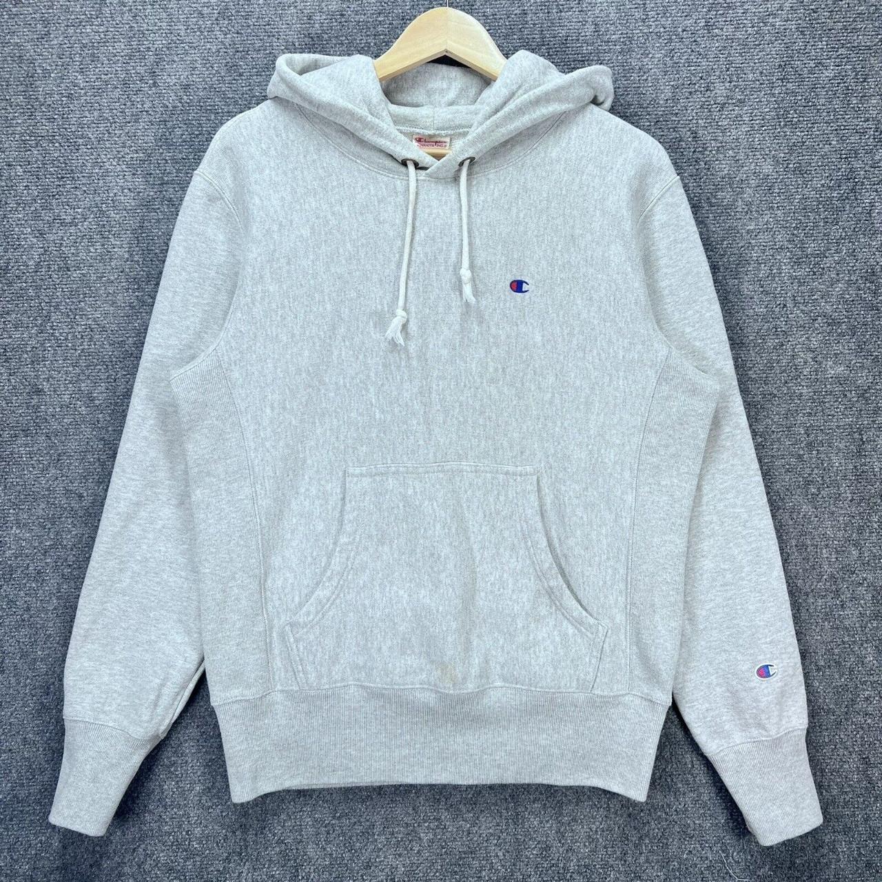 Vintage Champion Reverse Weave Hoodie Mens Medium... - Depop