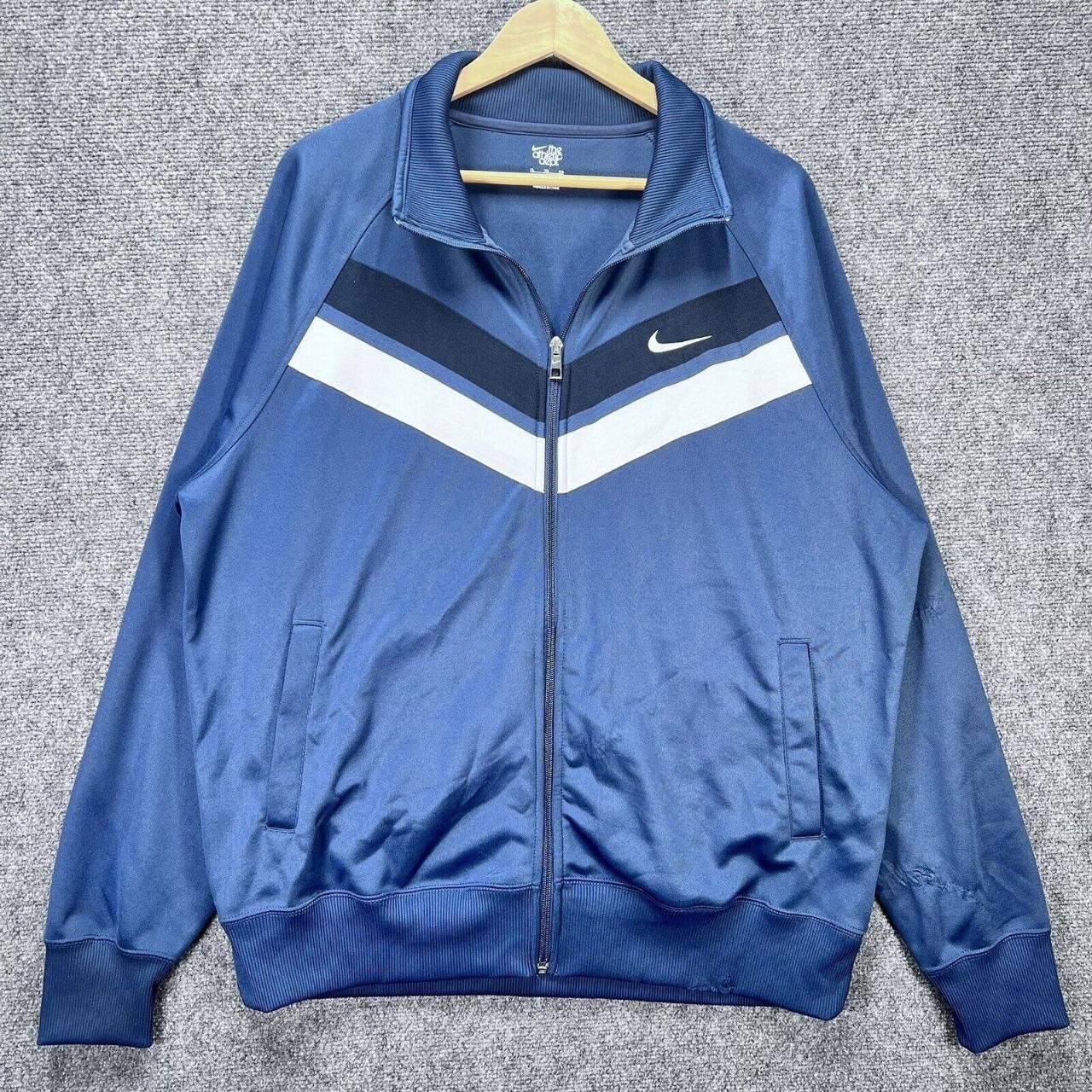 mens blue nike sweatshirt