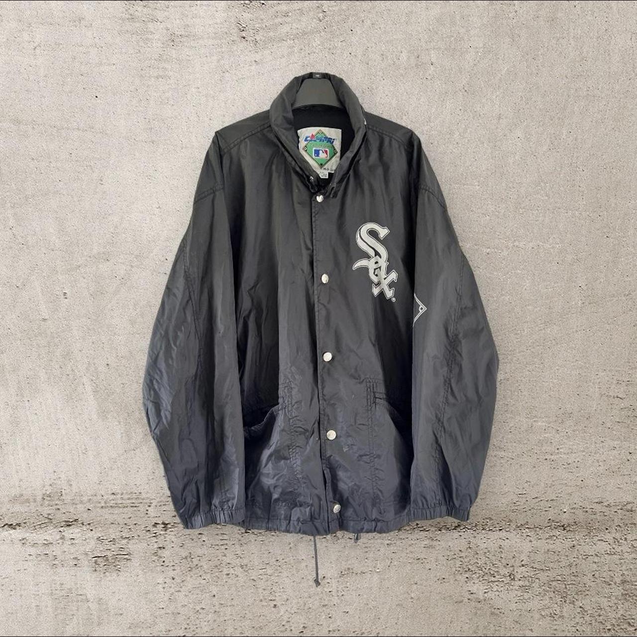 Vintage Starter Chicago White Sox windbreaker jacket - Depop