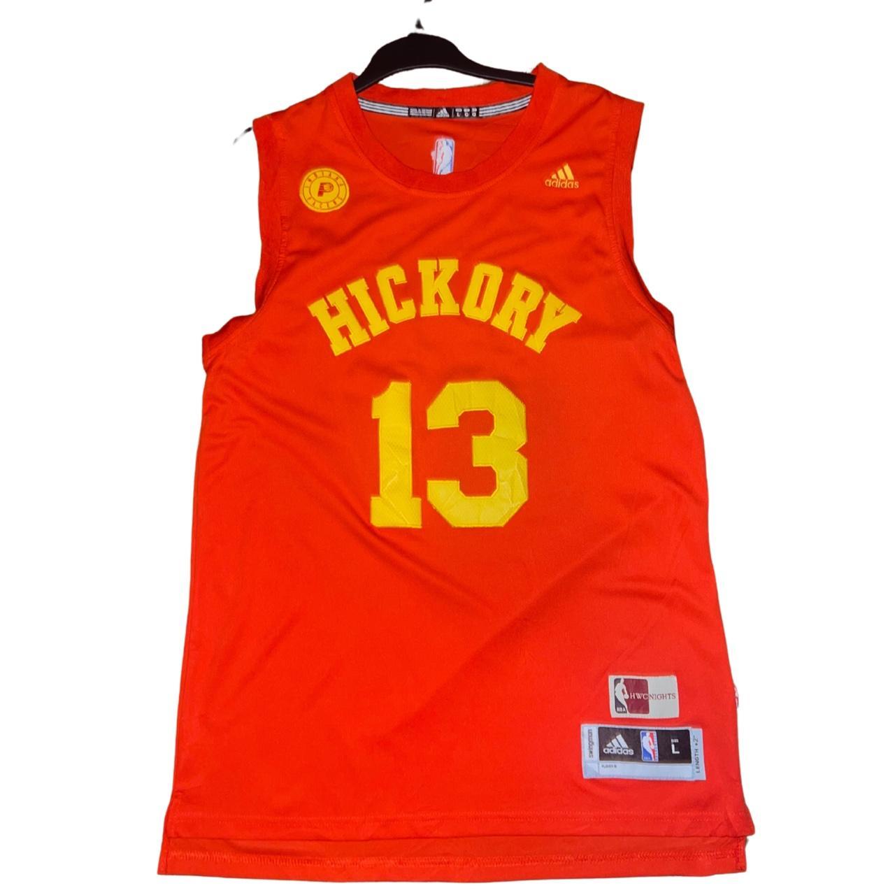 Paul George 13 hickory throwback nba jersey Pacers