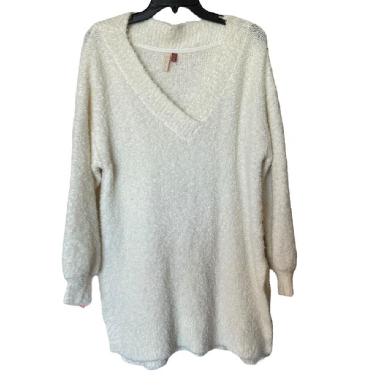 ANTHROPOLOGIE IVORY SWEATER popular XS NEW!