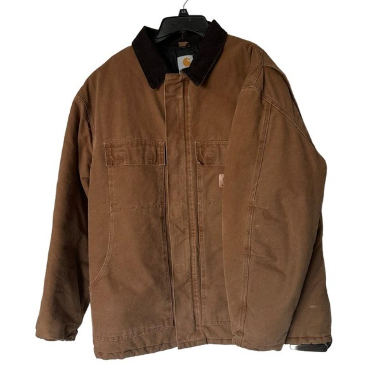 Carhartt sandstone traditional coat best sale