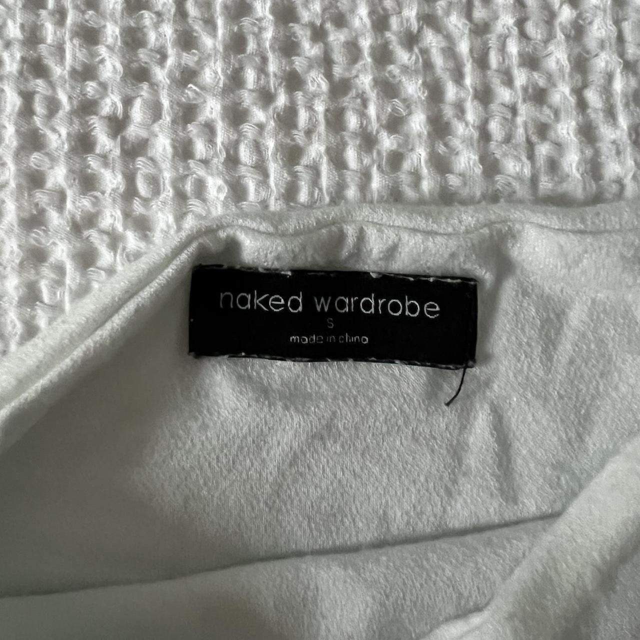 Naked Wardrobe Women's White Shirt (2)