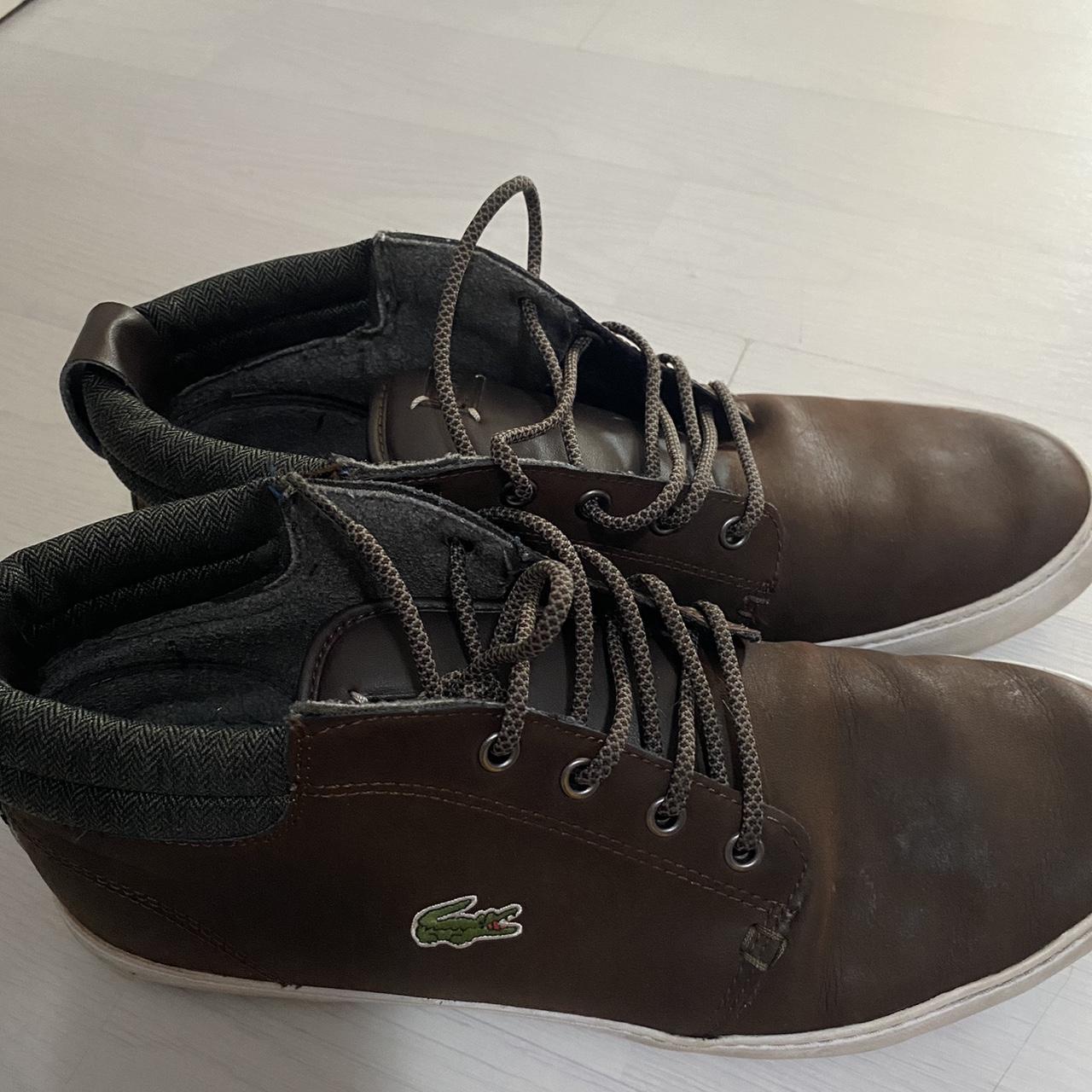 Lacoste Brown Boat Shoes size 10 Depop - Main Image