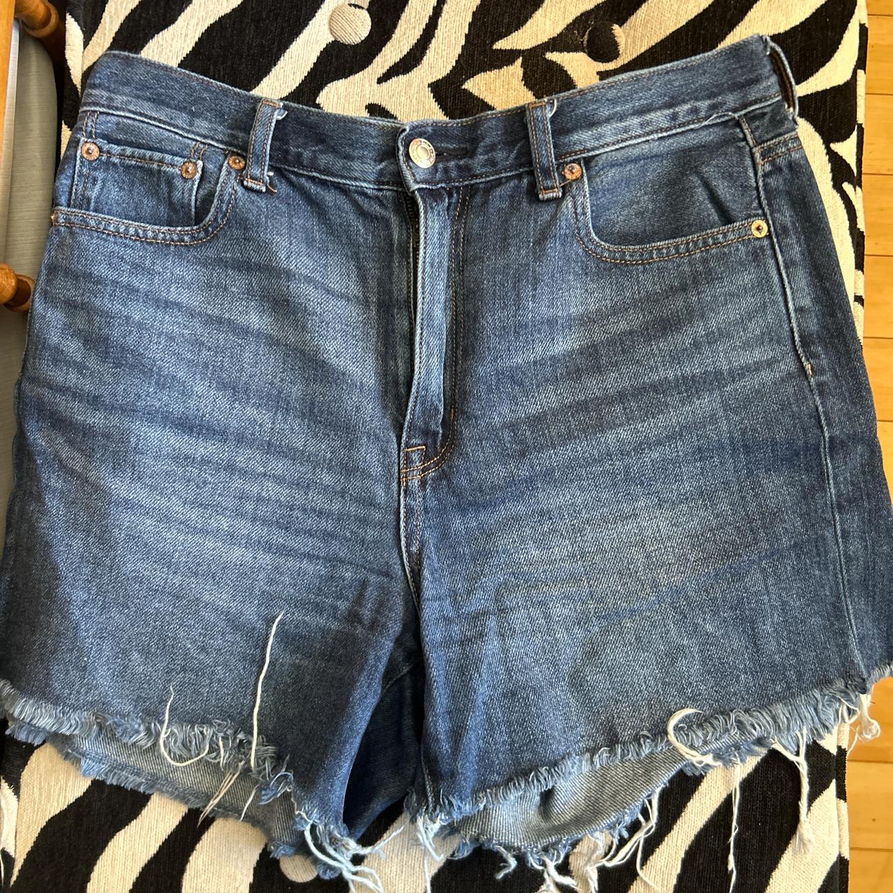 Eagle Outfitters Denim Mom Shorts American Eagle American Eagle