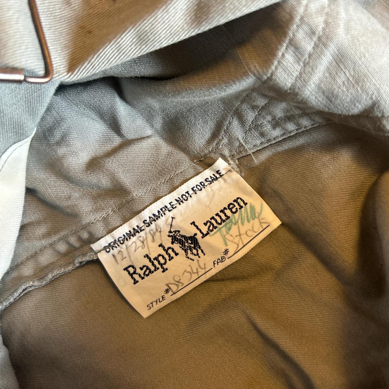 Ralph Lauren original sample from 1984 beige