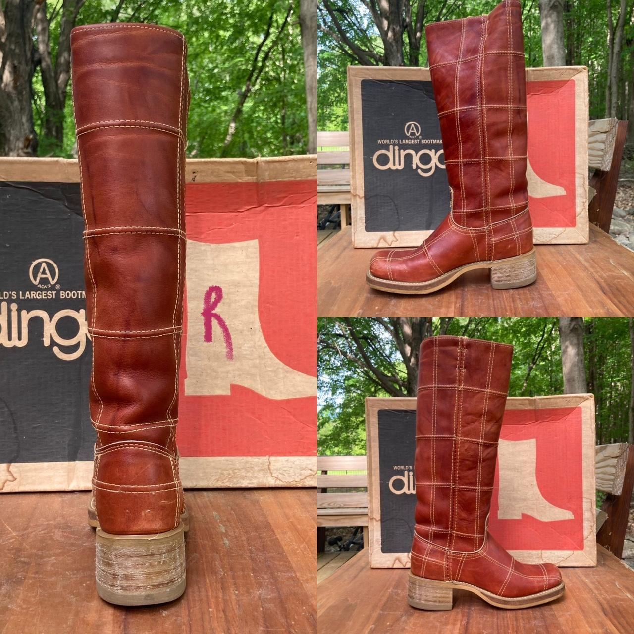 Dingo 1969 Women's Burgundy and Brown Boots (3)
